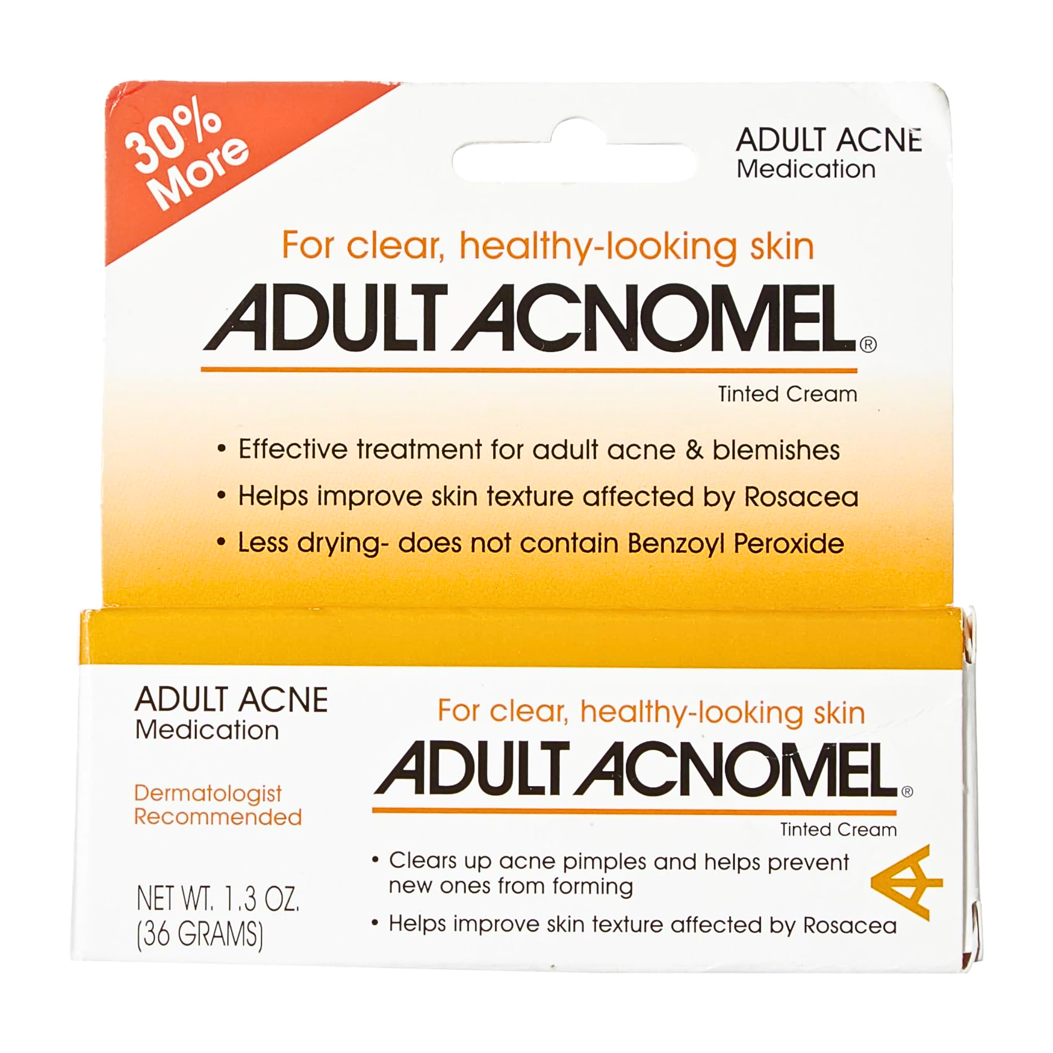 Adult Acnomel, Acne Cream for Breakout Control, Maximum Strength Formula, 1.3 oz - Pharmaful