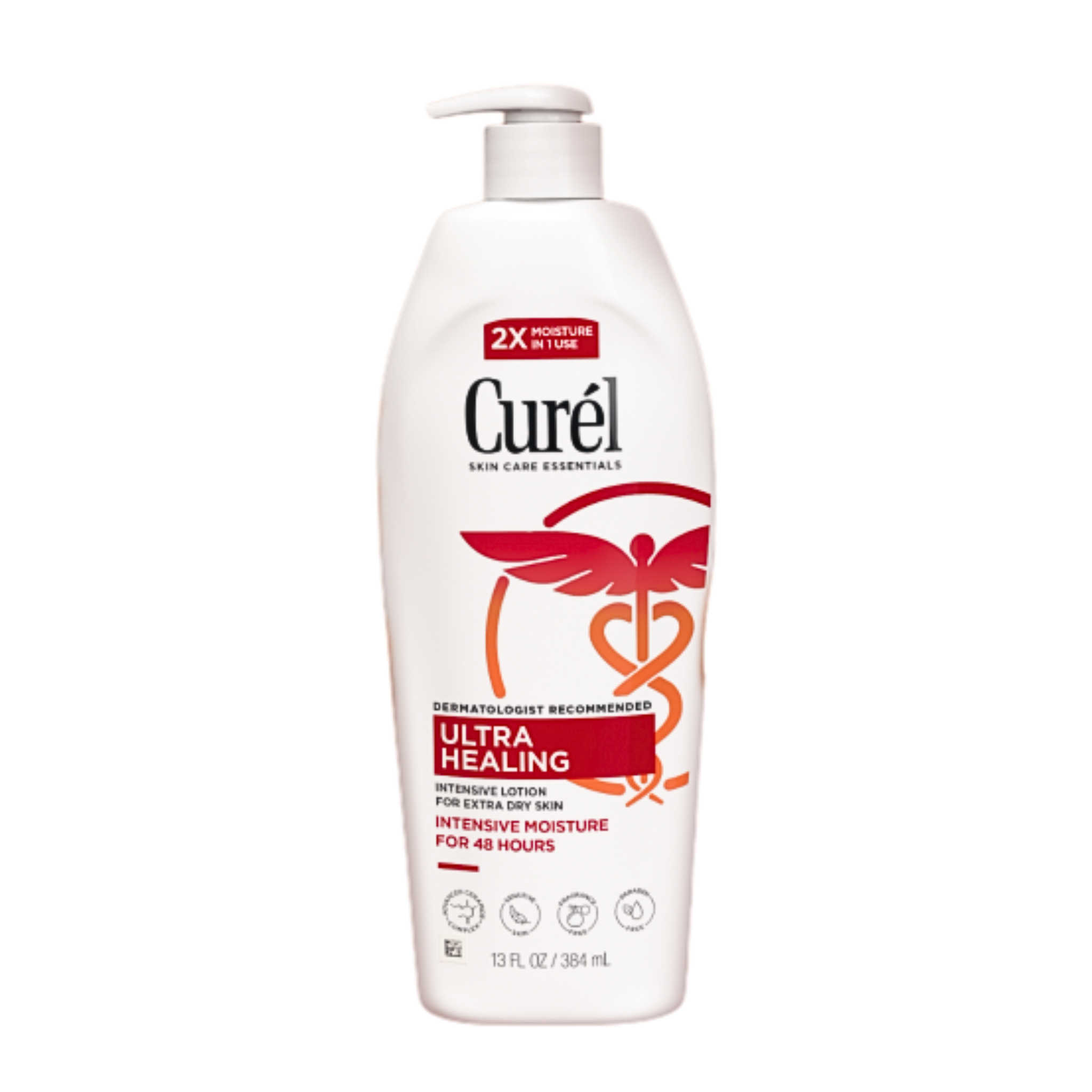 Curél®, Ultra Healing Intensive Lotion, Fragrance-Free, Extra-Dry & Sensitive Skin, 13 oz - Pharmaful
