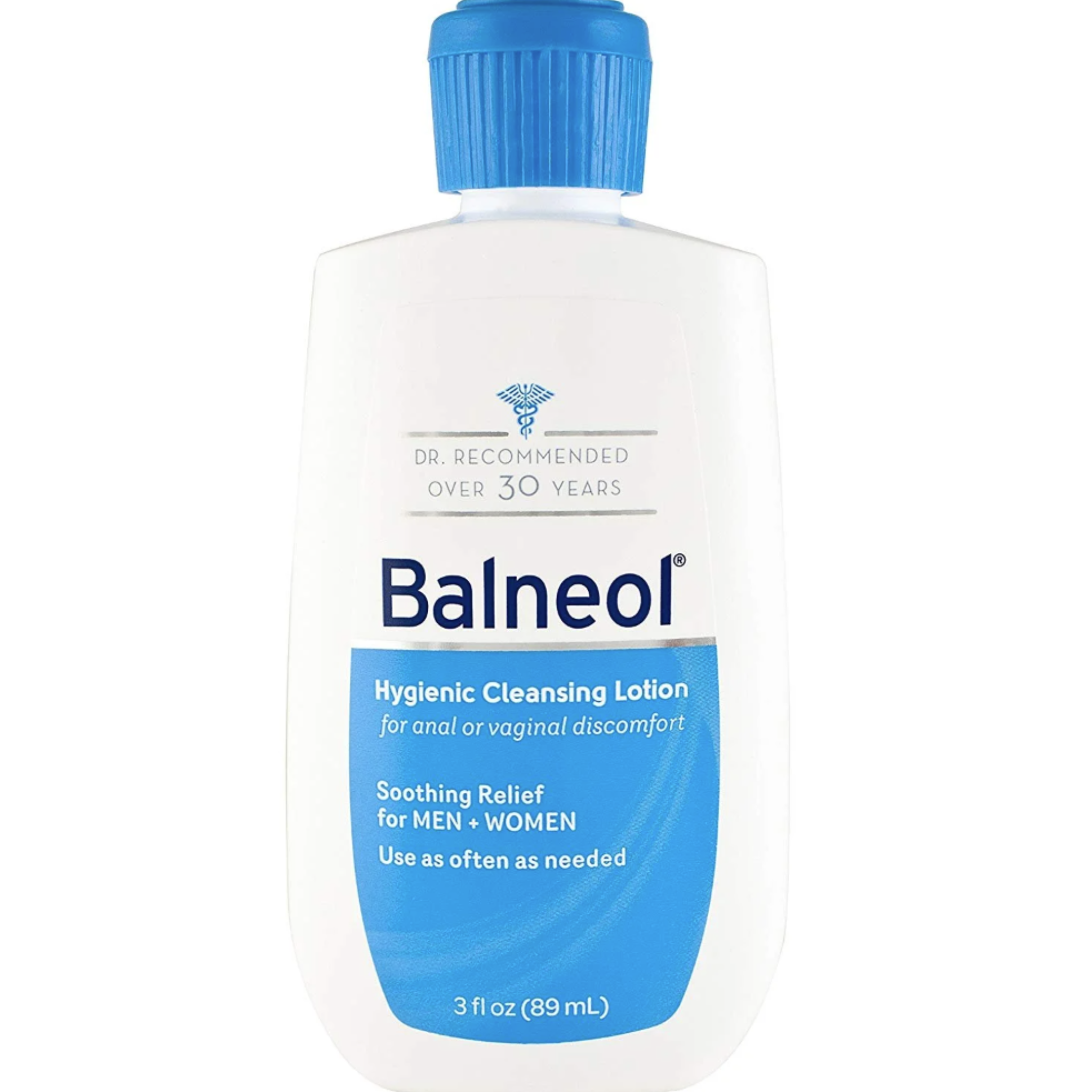 Balneol Hygienic Cleansing Lotion 3 Ounce Bottles, Moisturizing Soothing Relief - Pharmaful