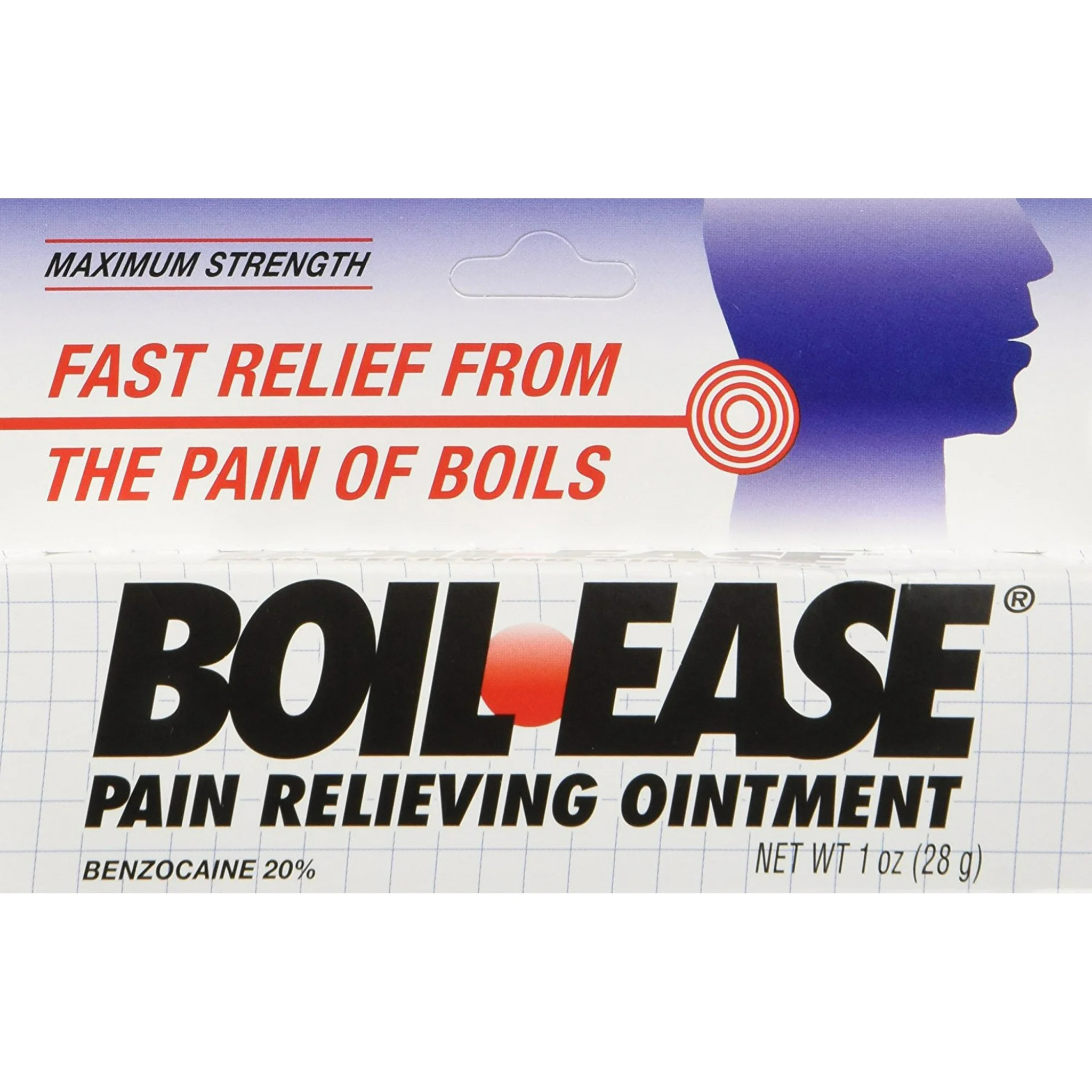 Boil Ease Pain Relieving Ointment, 1 Ounce - Pharmaful