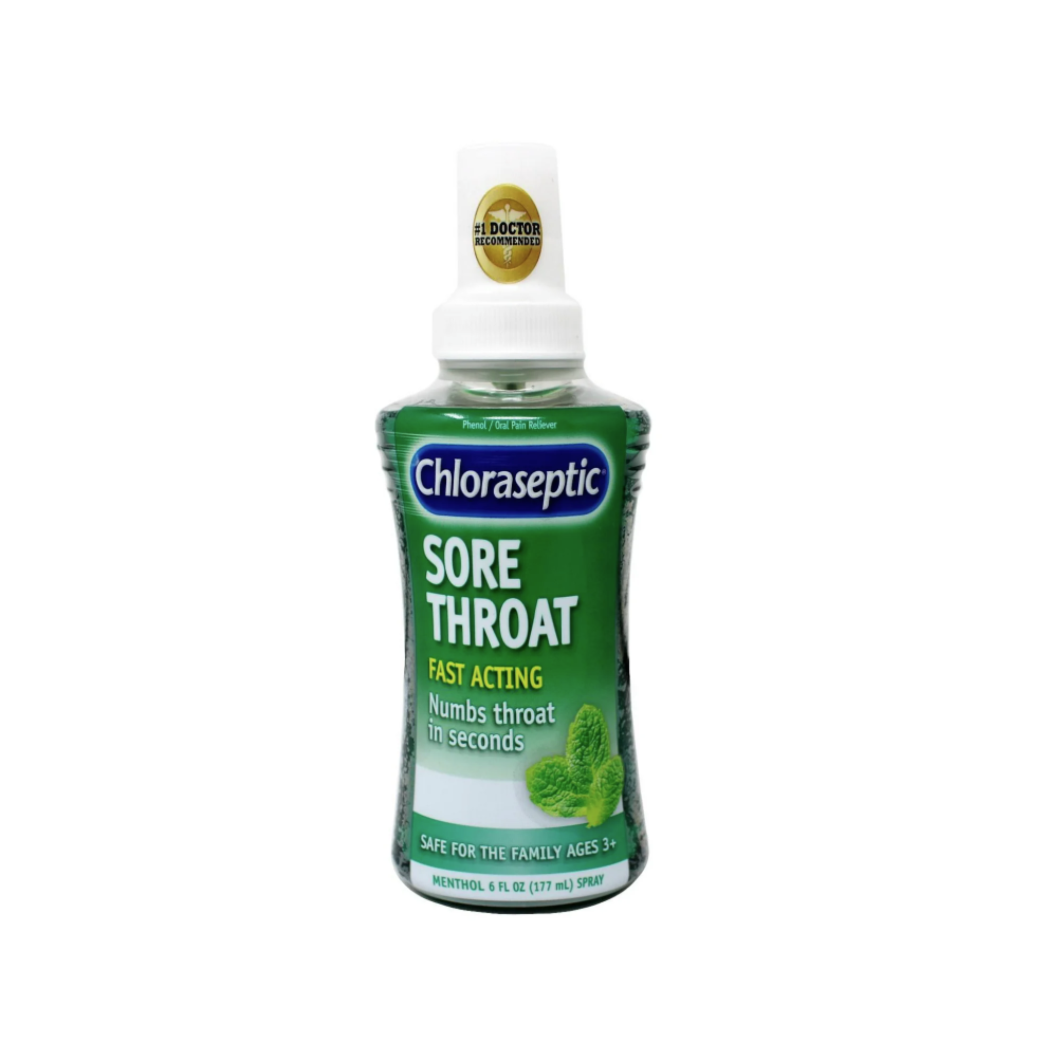 Chloraseptic Sore Throat Spray-Menthol-6 oz. - Pharmaful