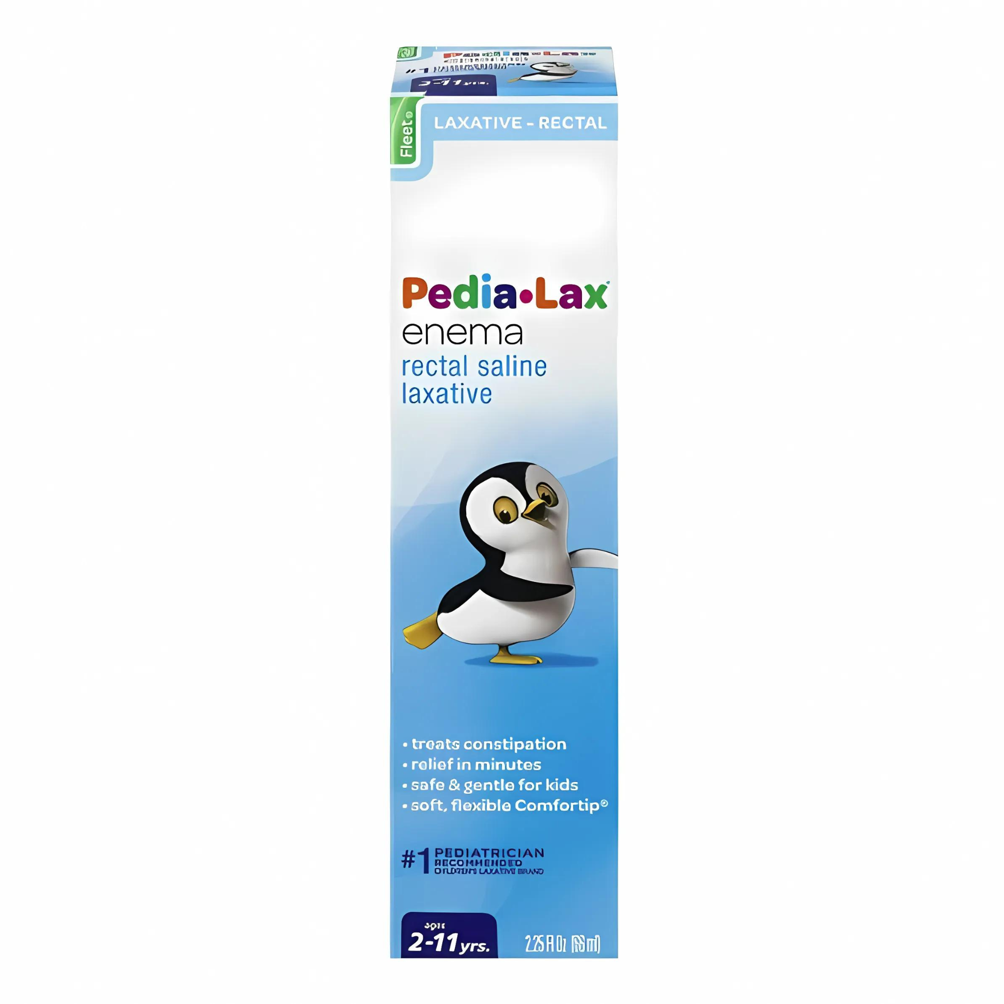Fleet Pedia-Lax Enema Saline Laxative - 2.25 oz - Pharmaful