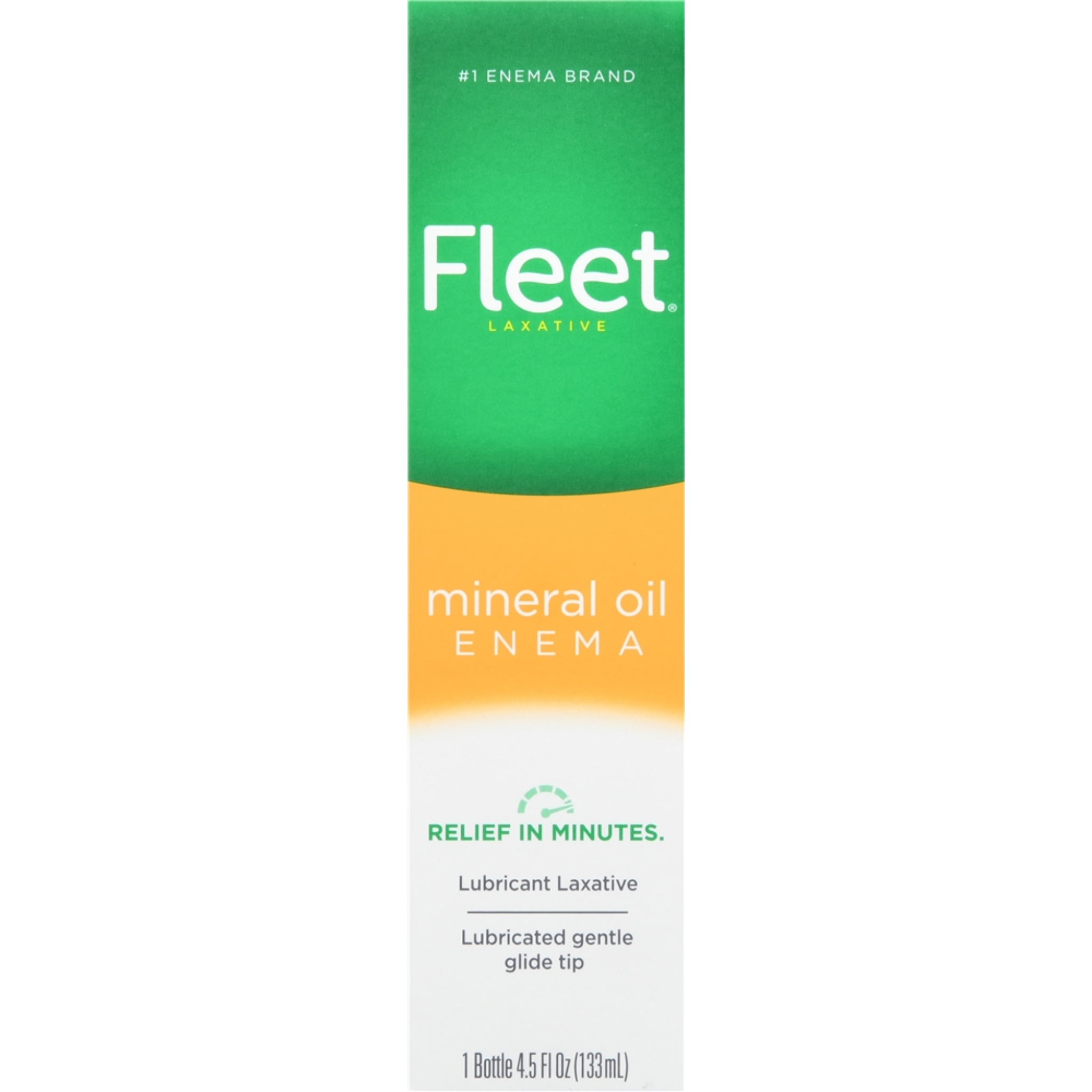 Fleet, Mineral Oil Enema, Gentle Relief with Latex-Free Applicator for Occasional Constipation Support, 4.5 fl oz