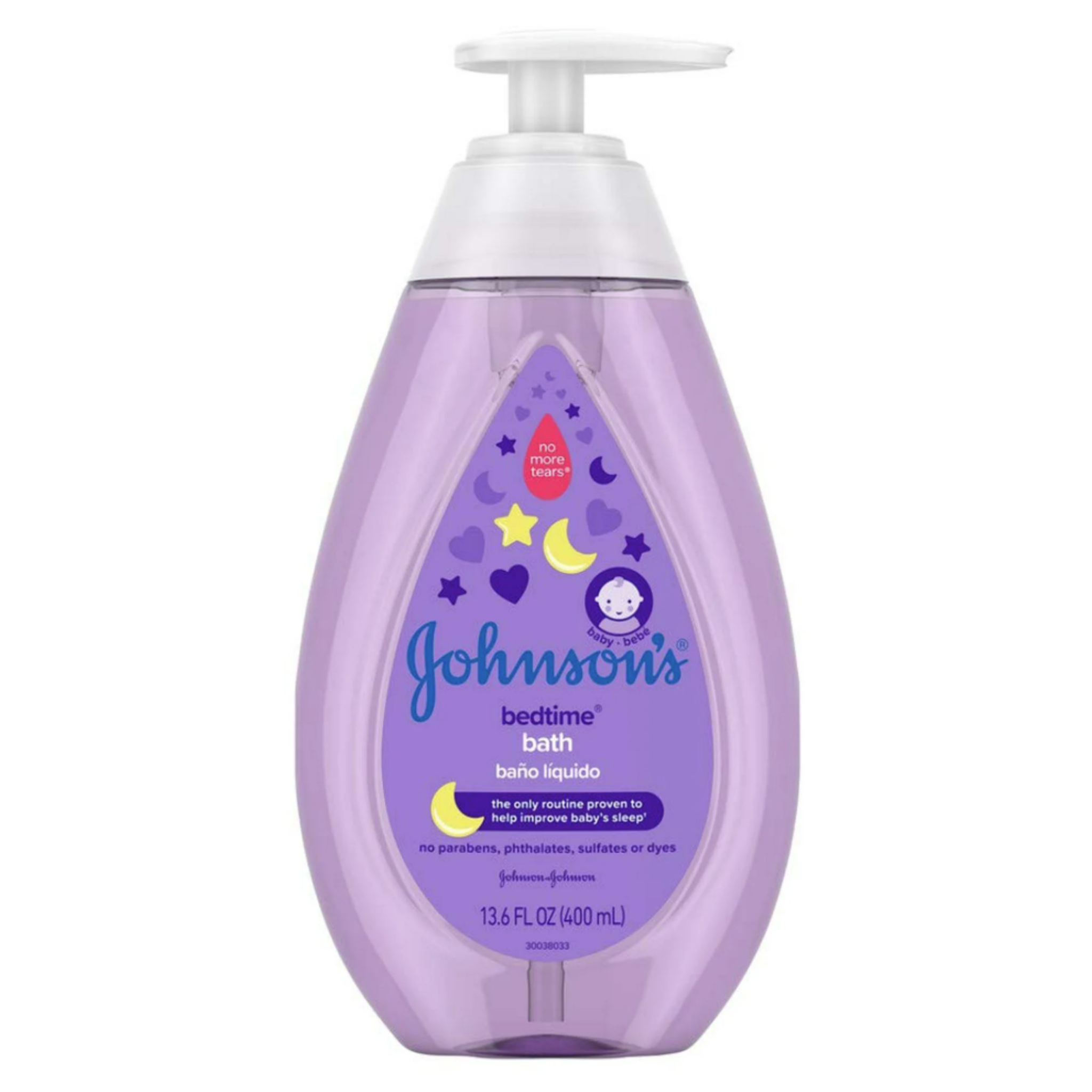JOHNSON'S Tear-Free Bedtime Baby Bath with Soothing NaturalCalm Aromas 13.60 oz - Pharmaful