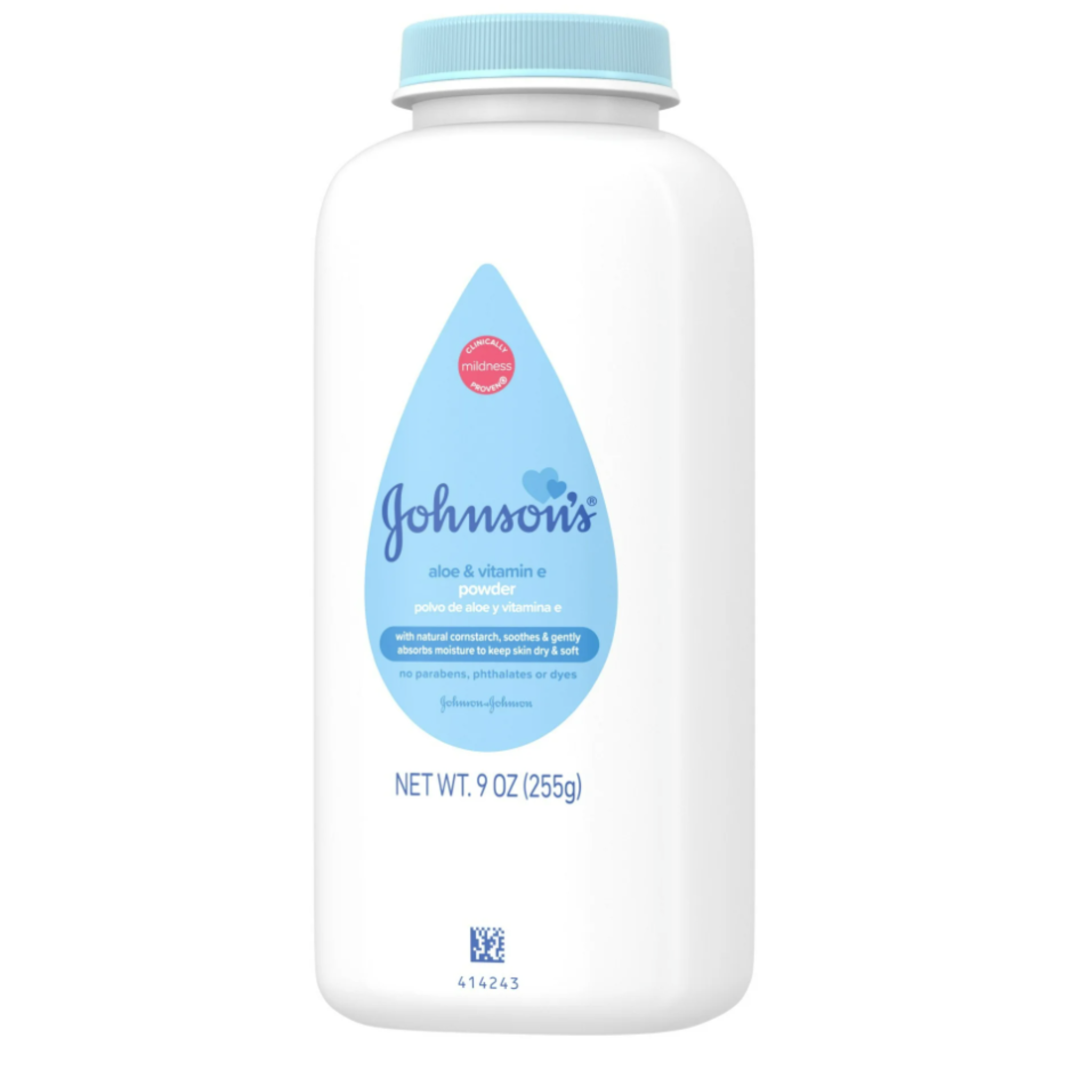 Johnson's Cornstarch Baby Powder with Aloe & Vitamin E, 9 oz - Pharmaful