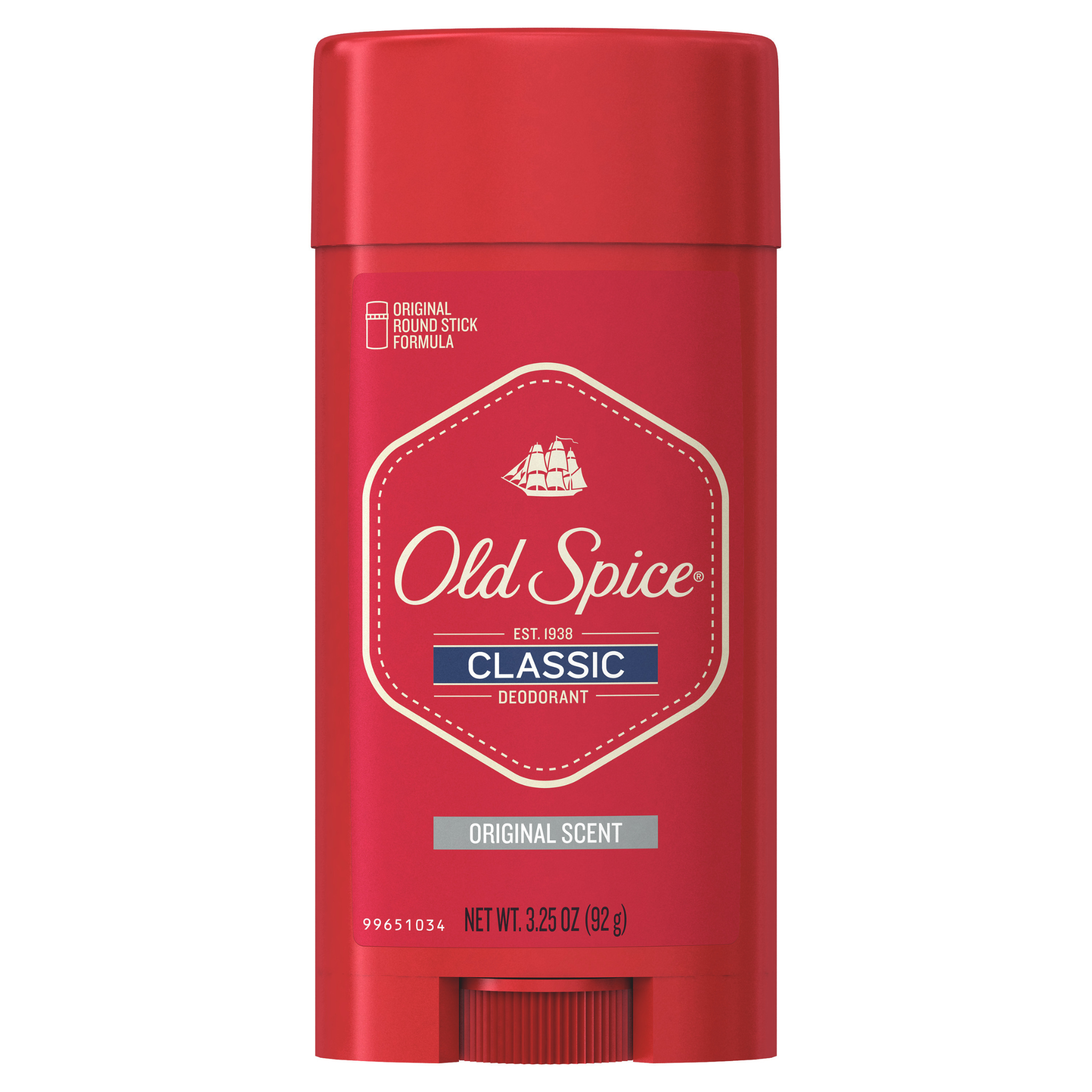 Old Spice Classic Deodorant for Men, Original Scent, 3.25 oz - Pharmaful