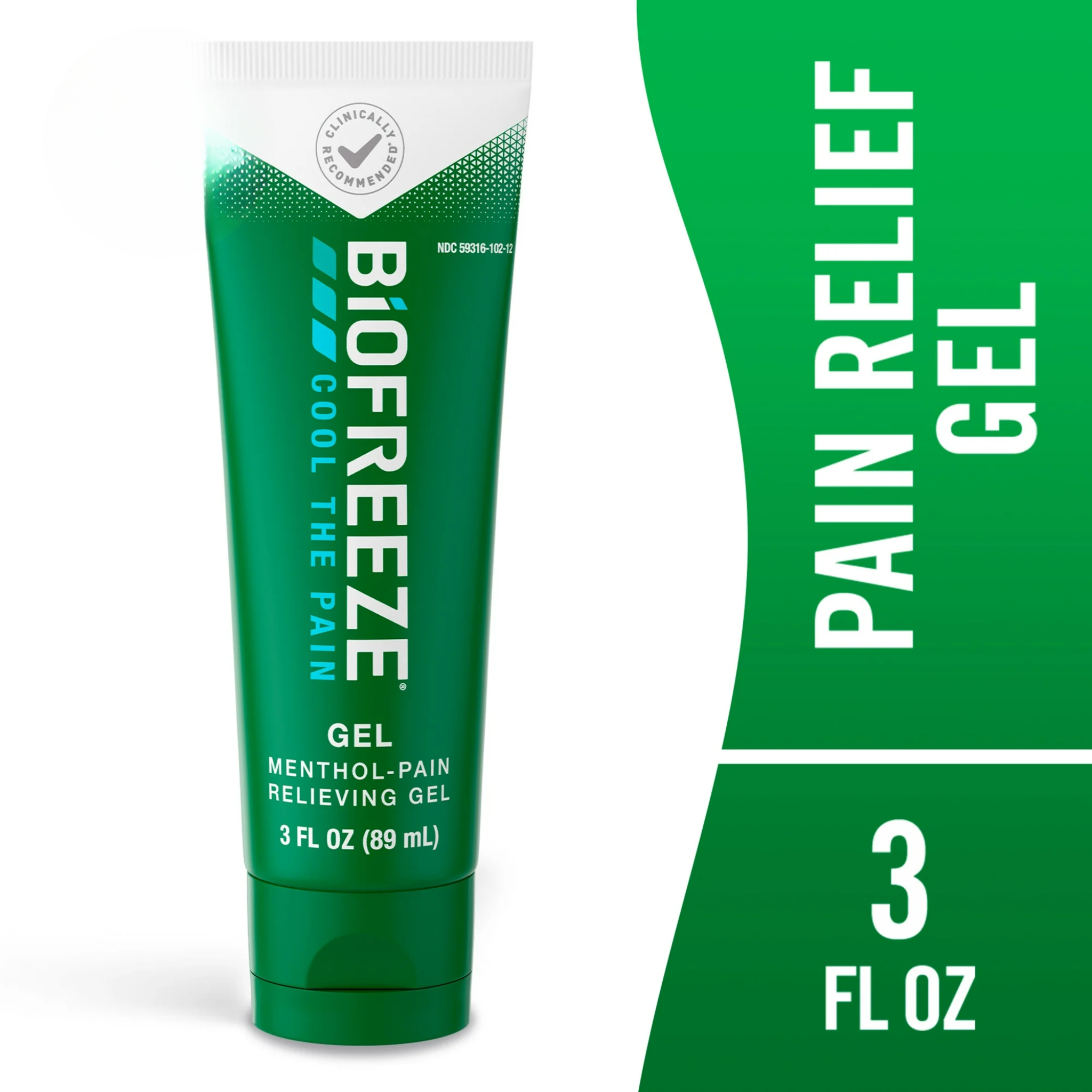 Performance Health, Biofreeze Pain Relief, Cooling Formula for Targeted Pain Relief, 3 oz