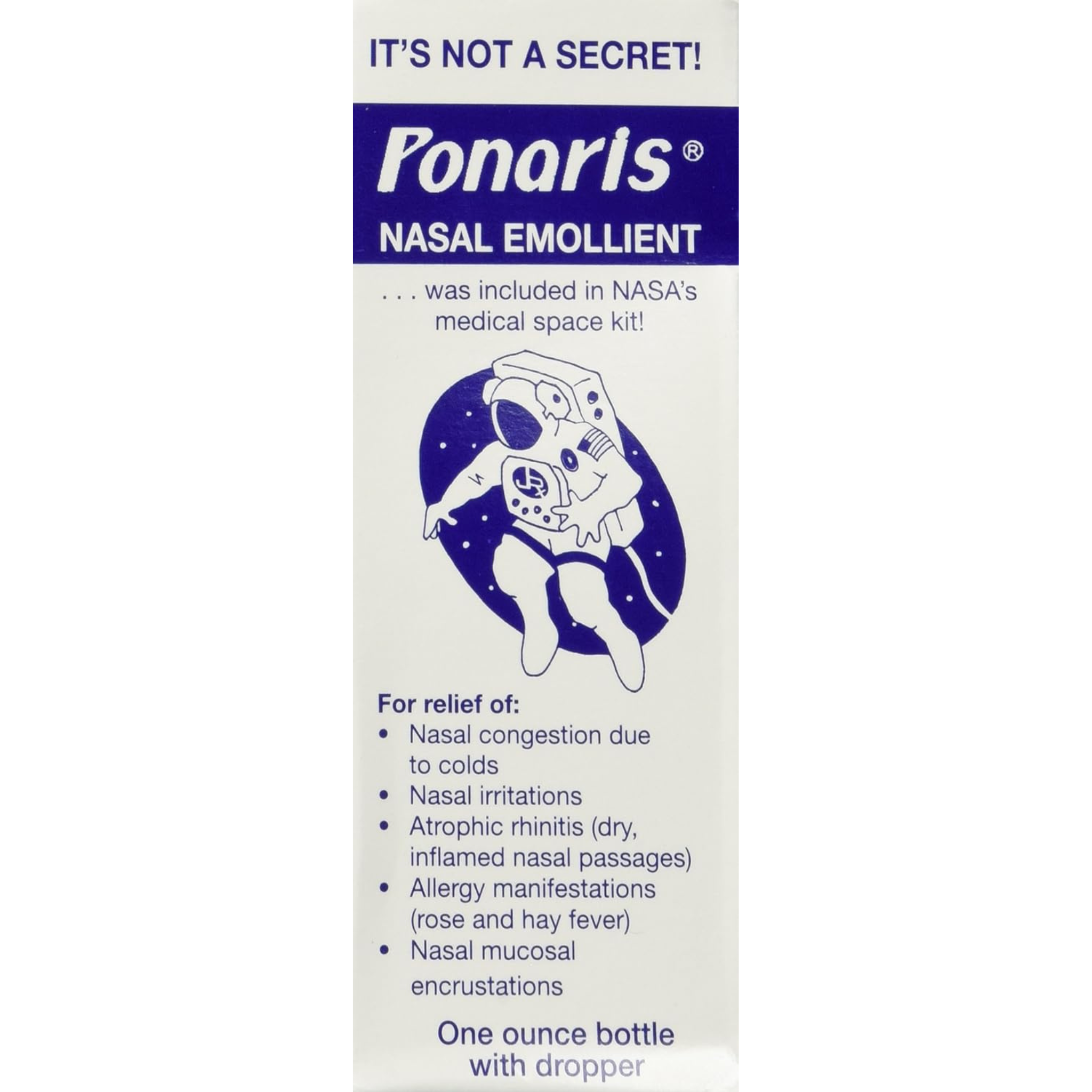 Ponaris Nasal Emollient 1 oz - Pharmaful