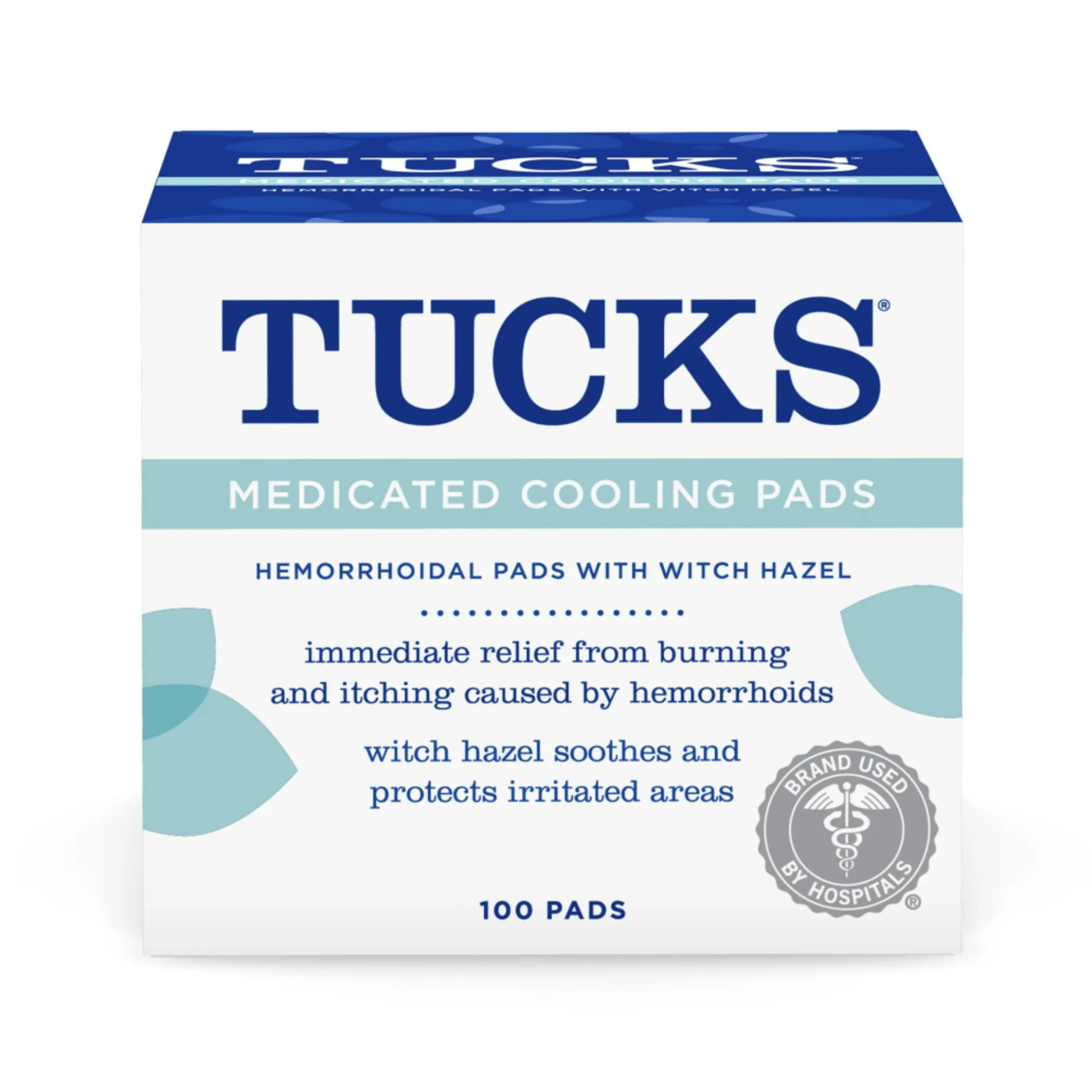 TUCKS Medicated Cooling Hemorrhoid Pads, 100 Count - Pharmaful