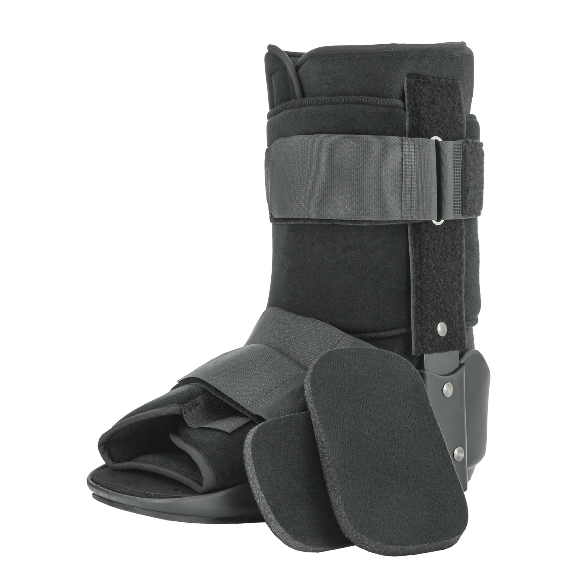 Swede-O, Walking Boot, Helps Immobilize Ankle & Foot for Support, Short/Medium, Black