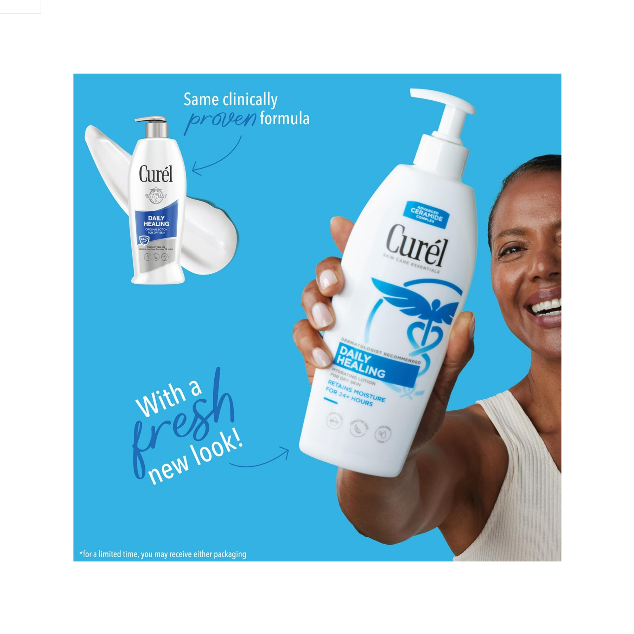 Curél®, Daily Healing Hand & Body Lotion for Dry Skin, Dermatologist-Recommended, 13 oz - Pharmaful