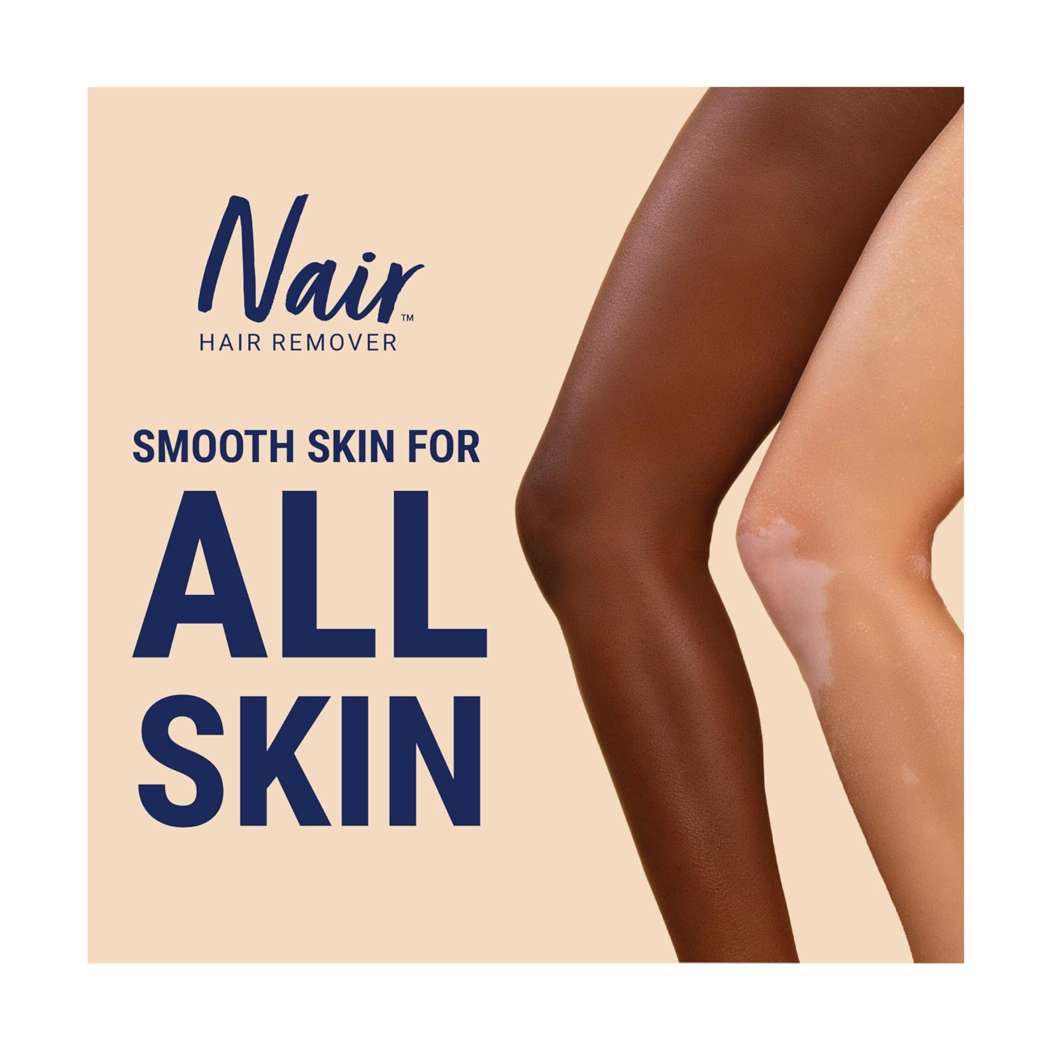 Nair, Hair Remover Moisturizing Face Cream with Gentle Formula, 2 oz