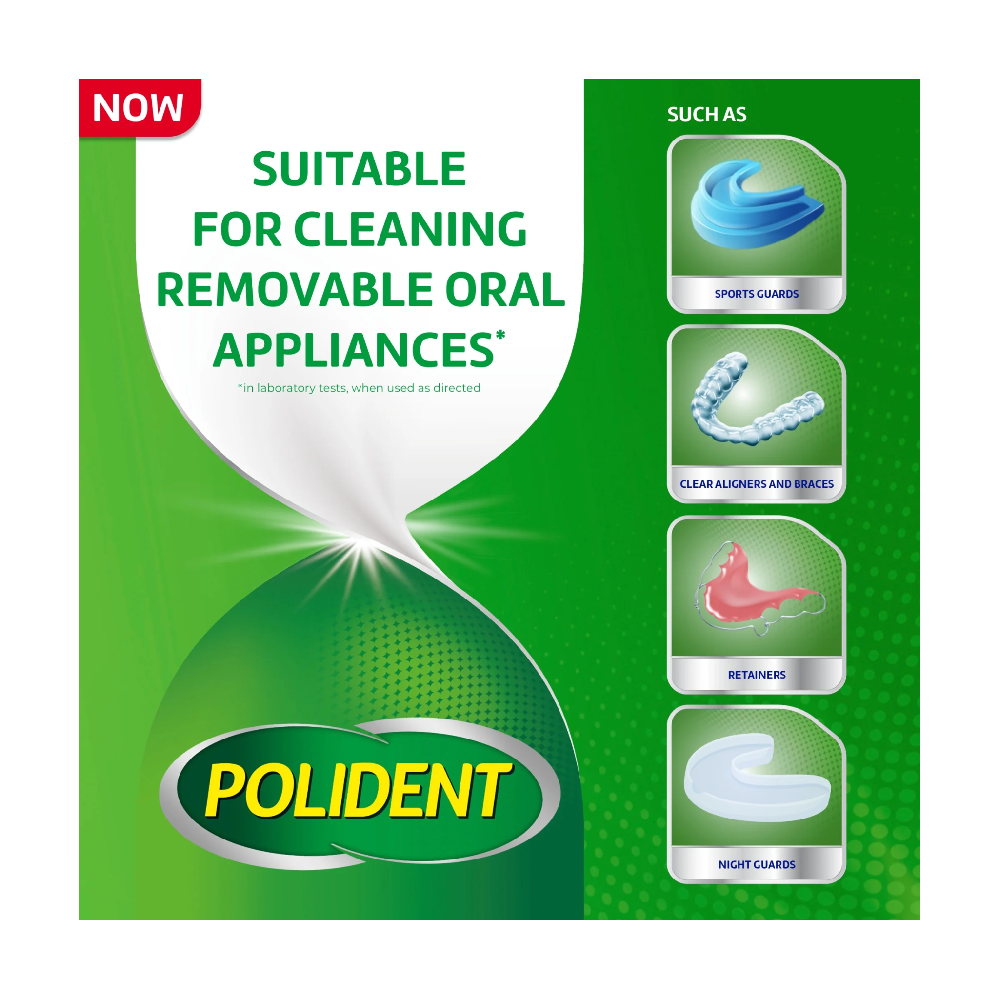 Polident, 3 Minute Denture Cleanser Tablets, Fast Stain Removal and Freshness, 84 Count, For Adults