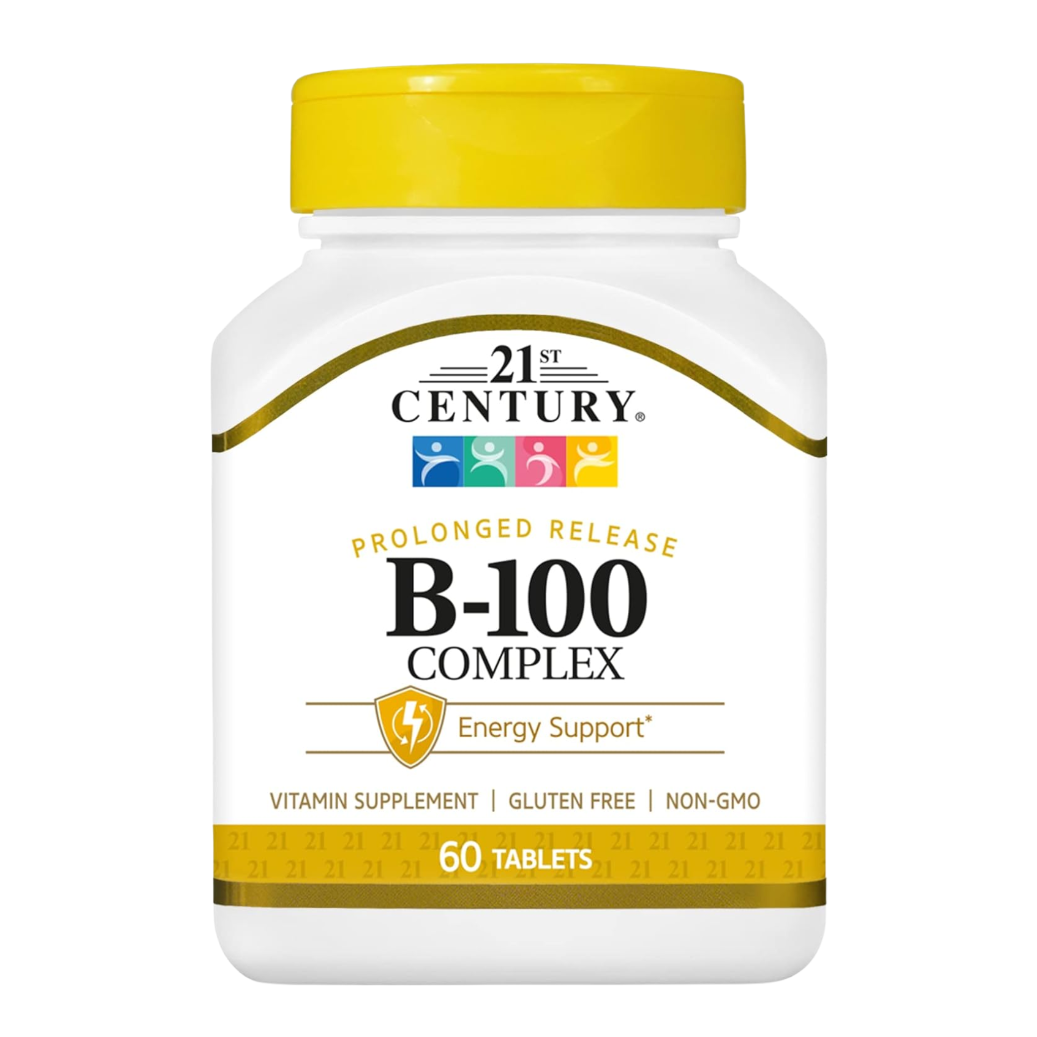 21st Century, Prolonged Release B-100 Complex, Energy & Metabolism Support, 60 Tablets