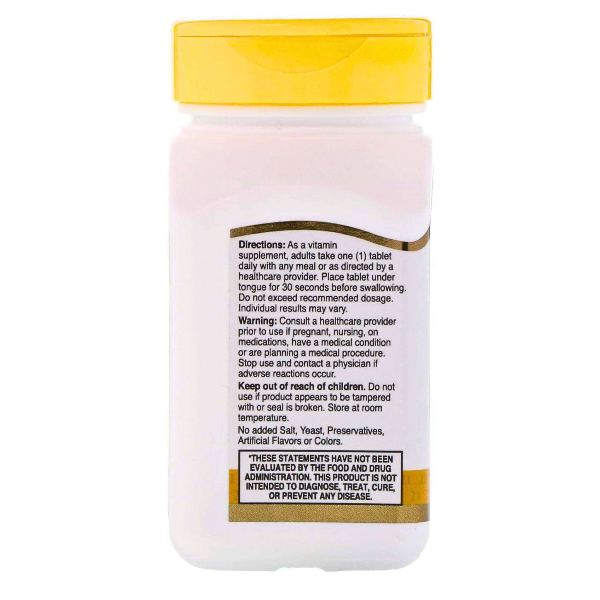 21st Century, Vitamin B-12 5000 mcg, Extra Strength Energy Support, 110 Tablets - Pharmaful