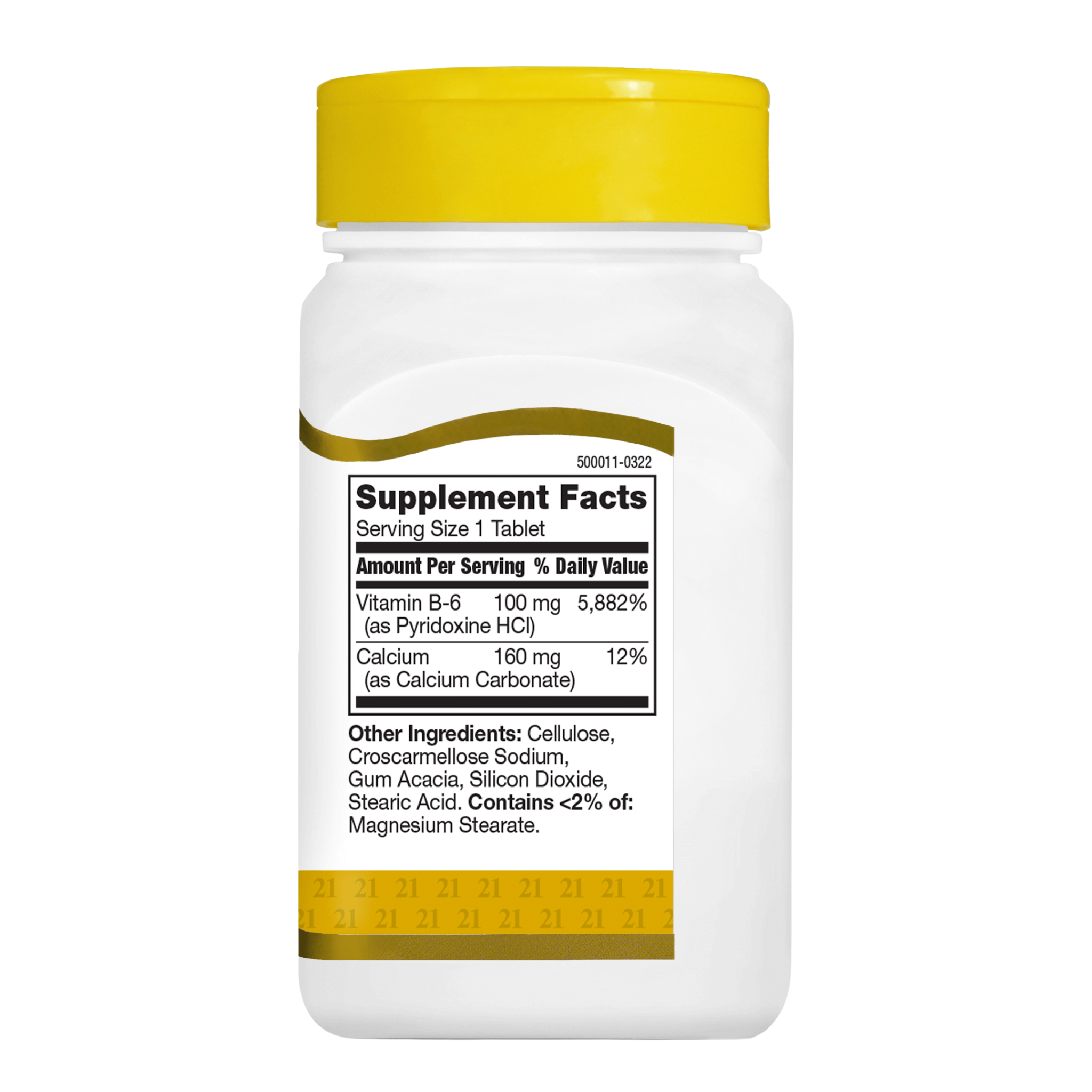 21st Century, Vitamin B-6 100 mg, Energy & Nervous System Support, 110 Tablets - Pharmaful