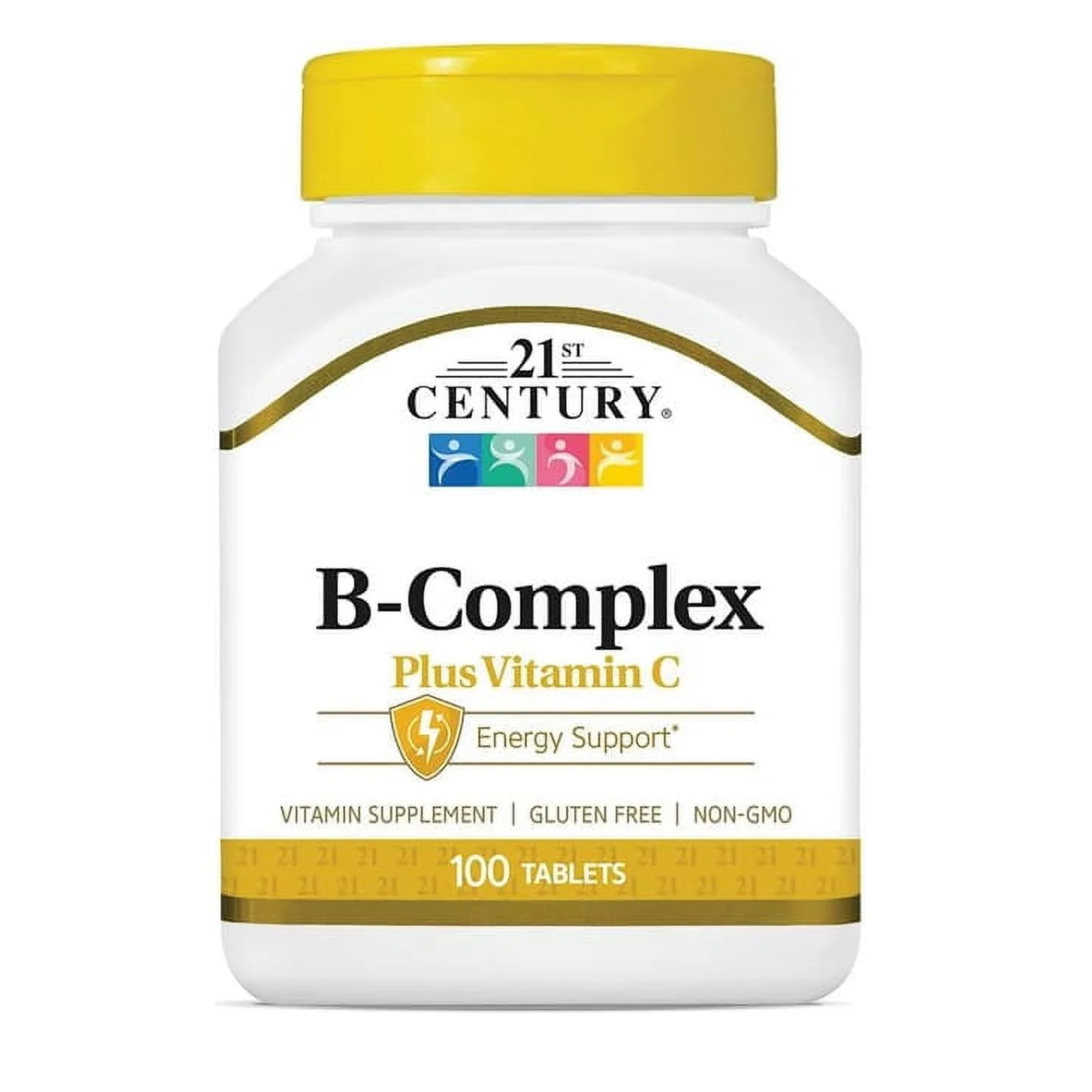 21st Century, B Complex with Vitamin C, Metabolism and Immune Support, 100 Tablets