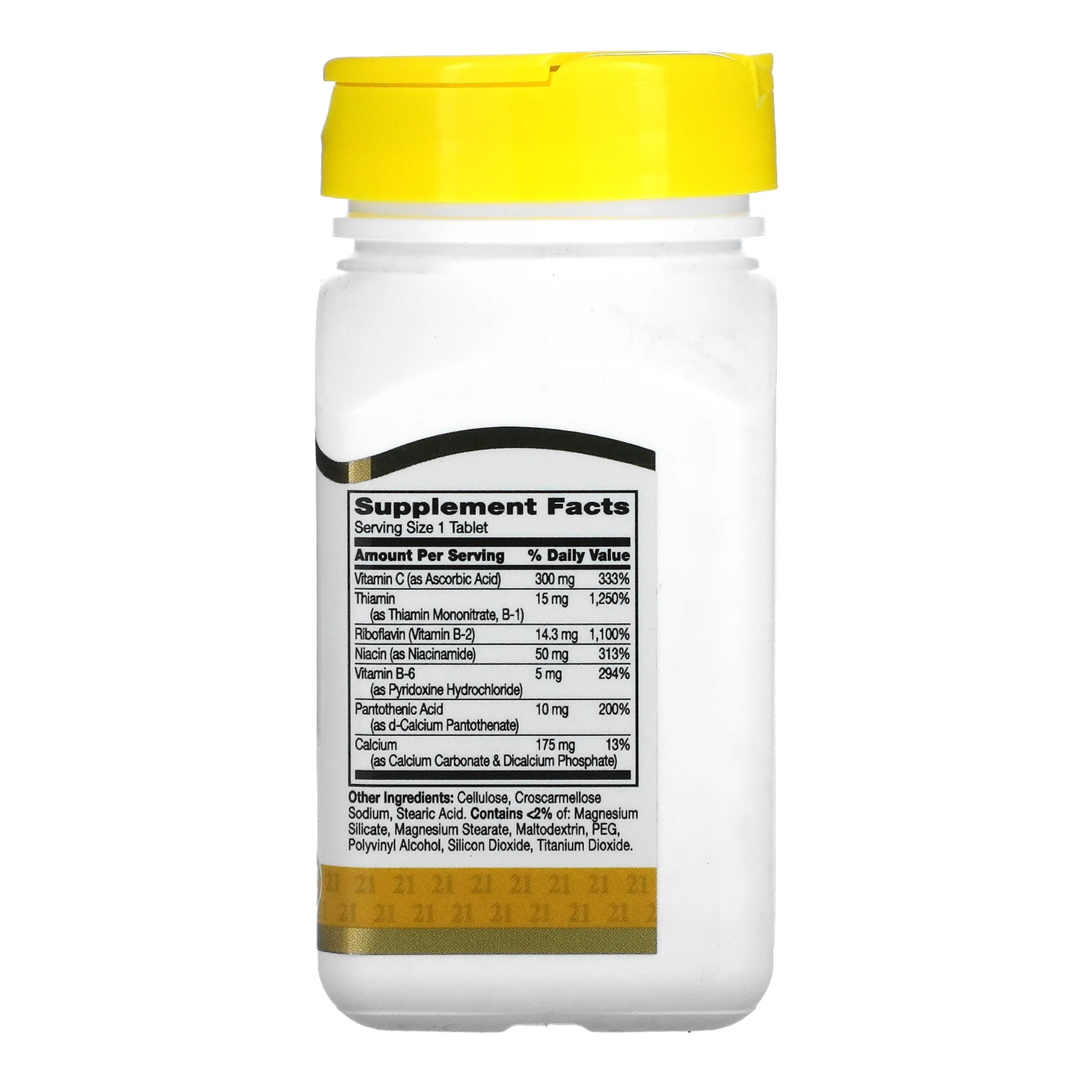 21st Century, B Complex with Vitamin C, Metabolism and Immune Support, 100 Tablets - Pharmaful