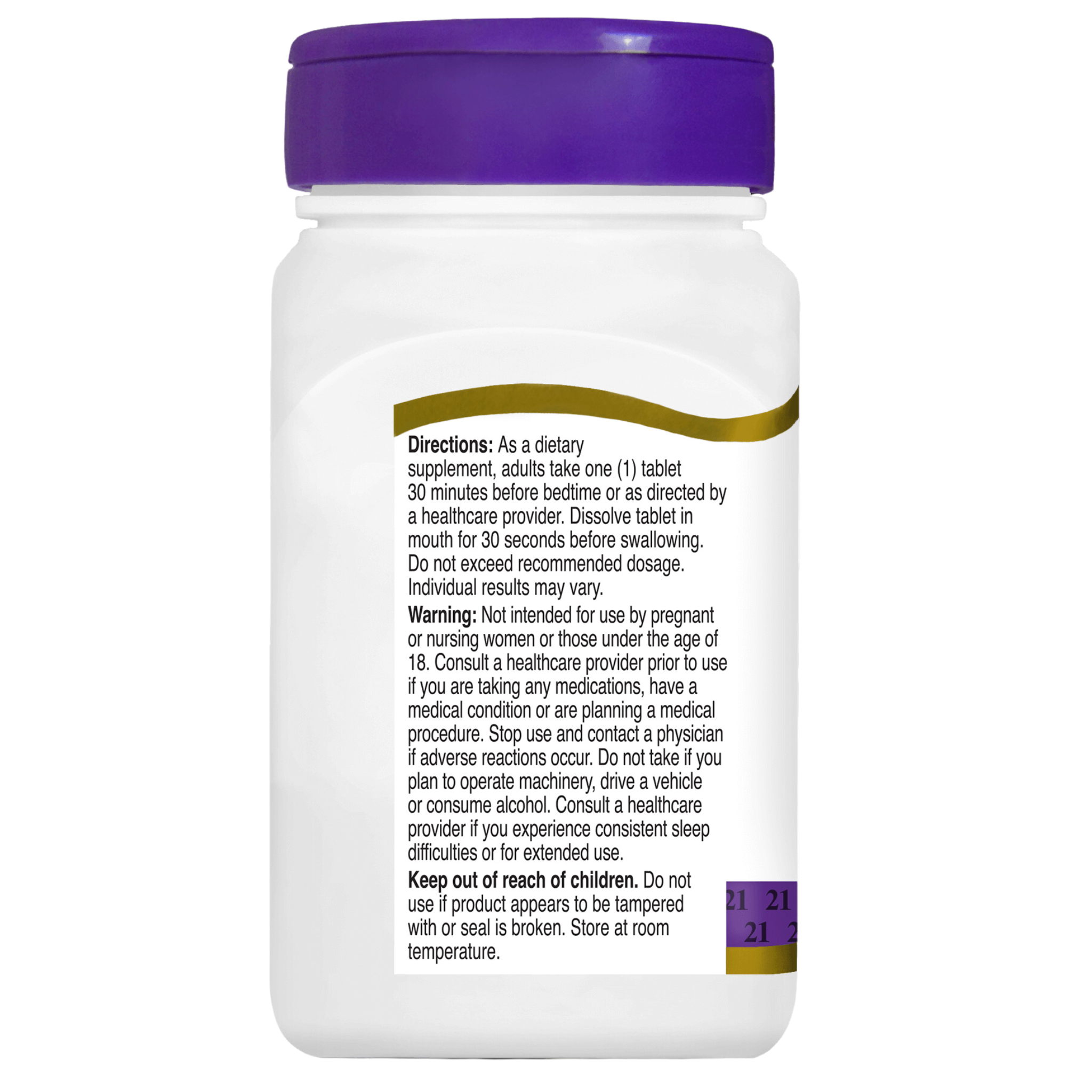 21st Century, Extra Strength Melatonin Tablets, 10mg Sleep Support, Cherry Flavor, 120 Count