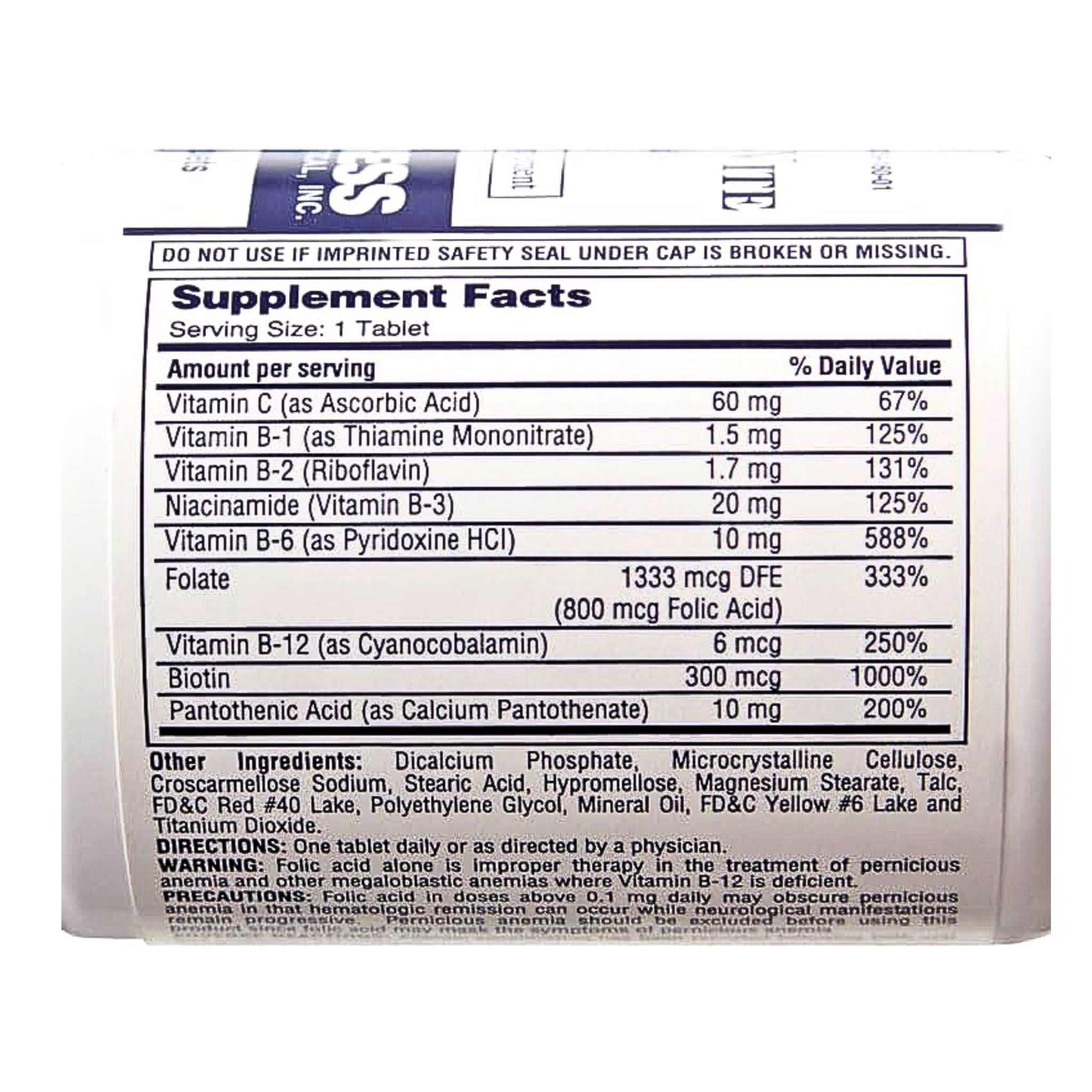 Rena-Vite, Multivitamin & Mineral Supplement, Supports Nutritional Health, 100 Tablets - Pharmaful