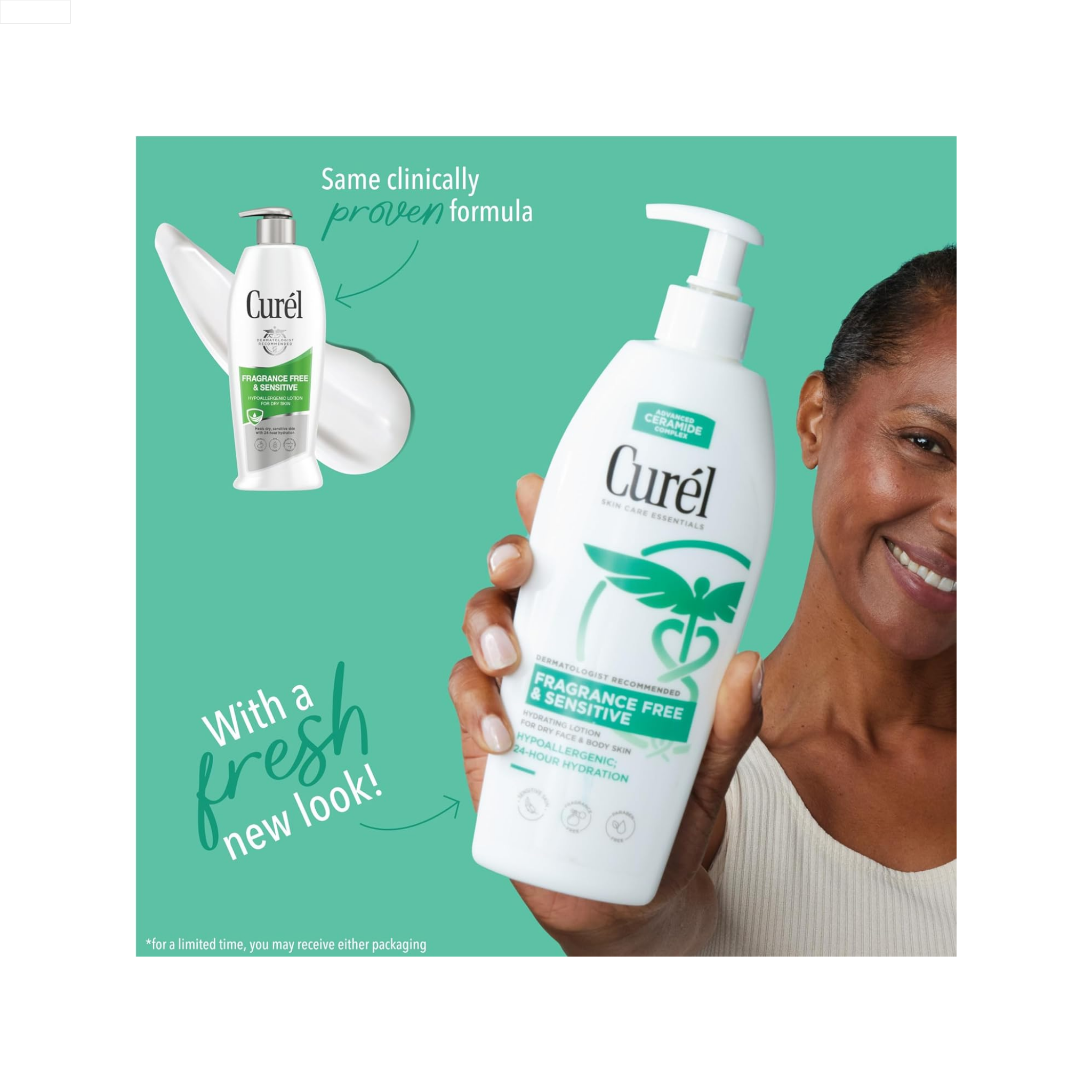 Curél®, Fragrance-Free Sensitive Skin Lotion for Dry Skin, 13 oz - Pharmaful