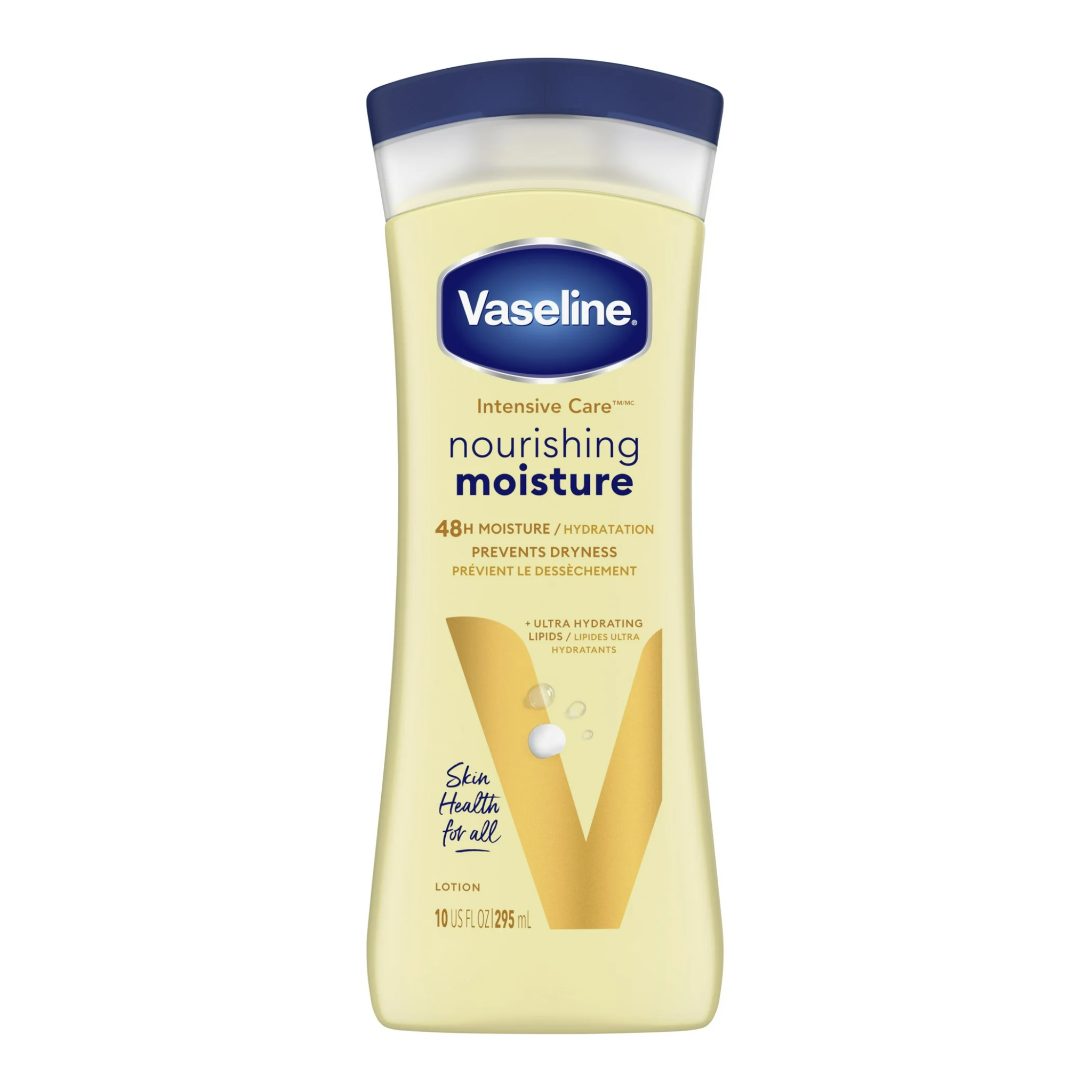Vaseline, Intensive Care Essential Healing Body Lotion, Non-Greasy Moisture for Dry Skin, 10 fl oz Bottle