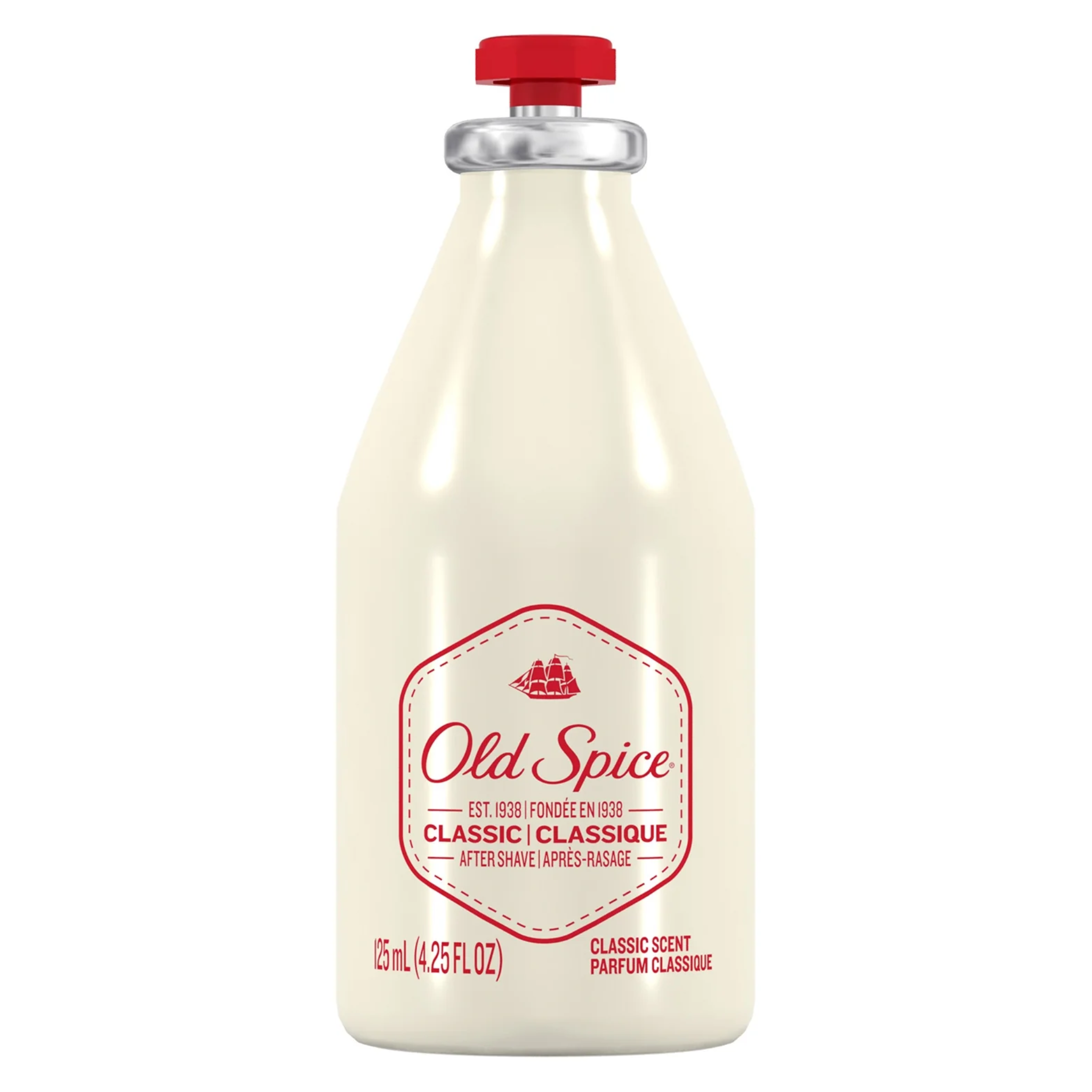 Old Spice by Shulton, Classic Aftershave, Timeless Masculine Fragrance for Post-Shave Care, 4.2 oz
