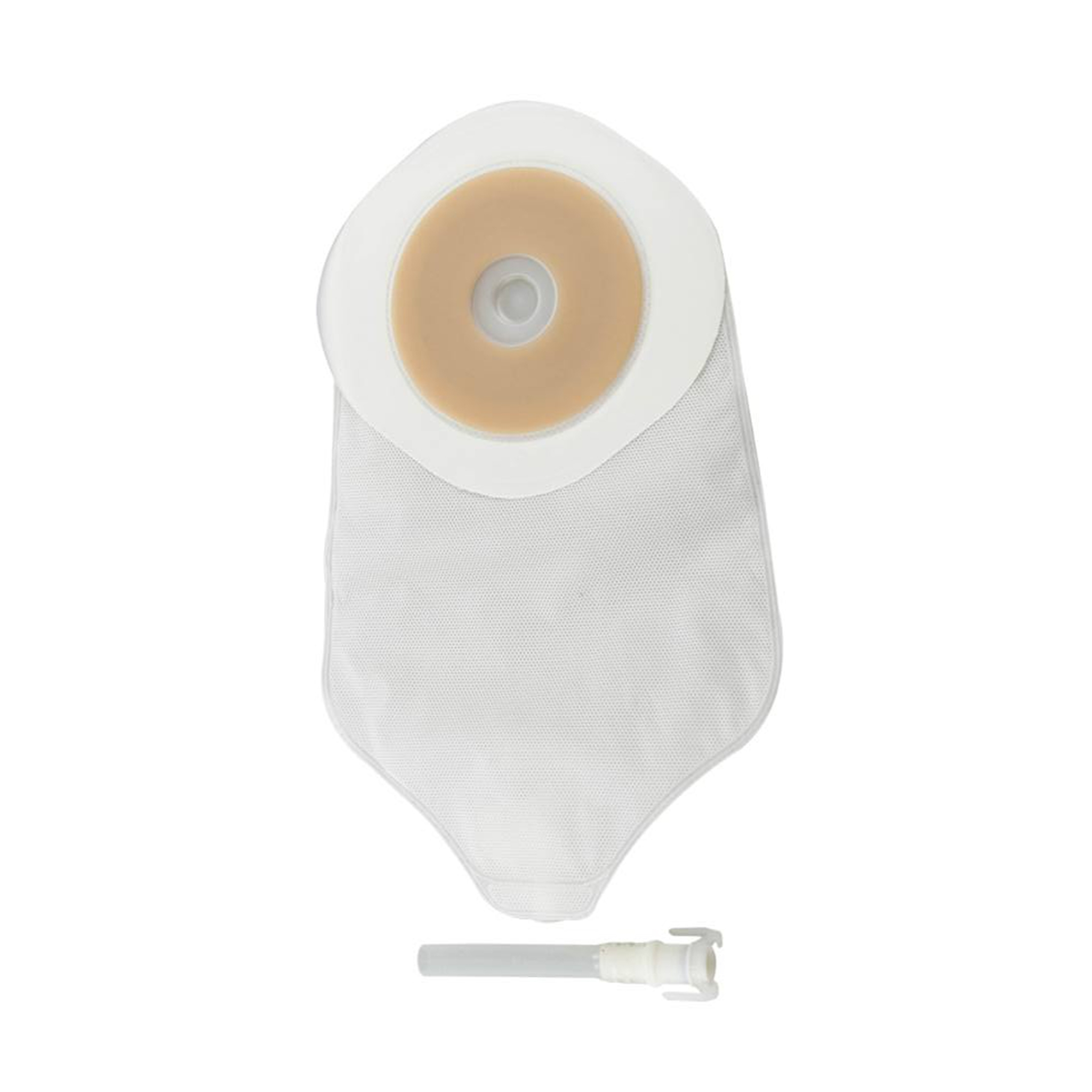 ConvaTec, ActiveLife One-Piece Urostomy Pouch, Drainable with Durahesive Barrier, 1-1/4 Inch Stoma, 11 Inch Length, 10 Count, White