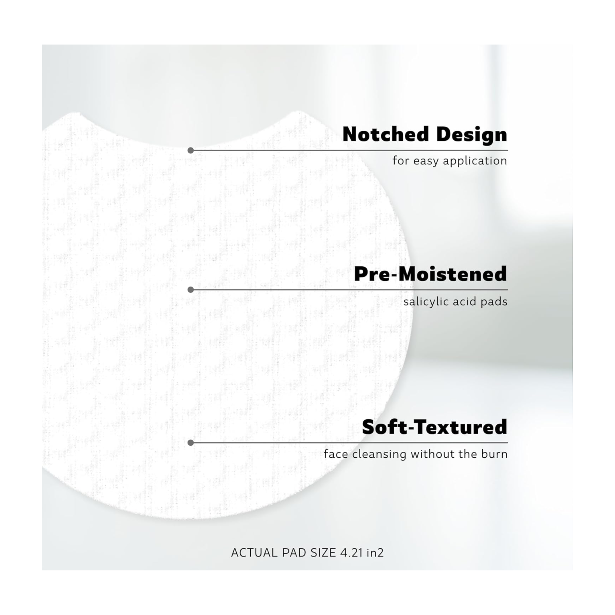Stridex, Maximum Strength Acne Control Soft Touch Pads, Alcohol-Free Formula, 55 Count