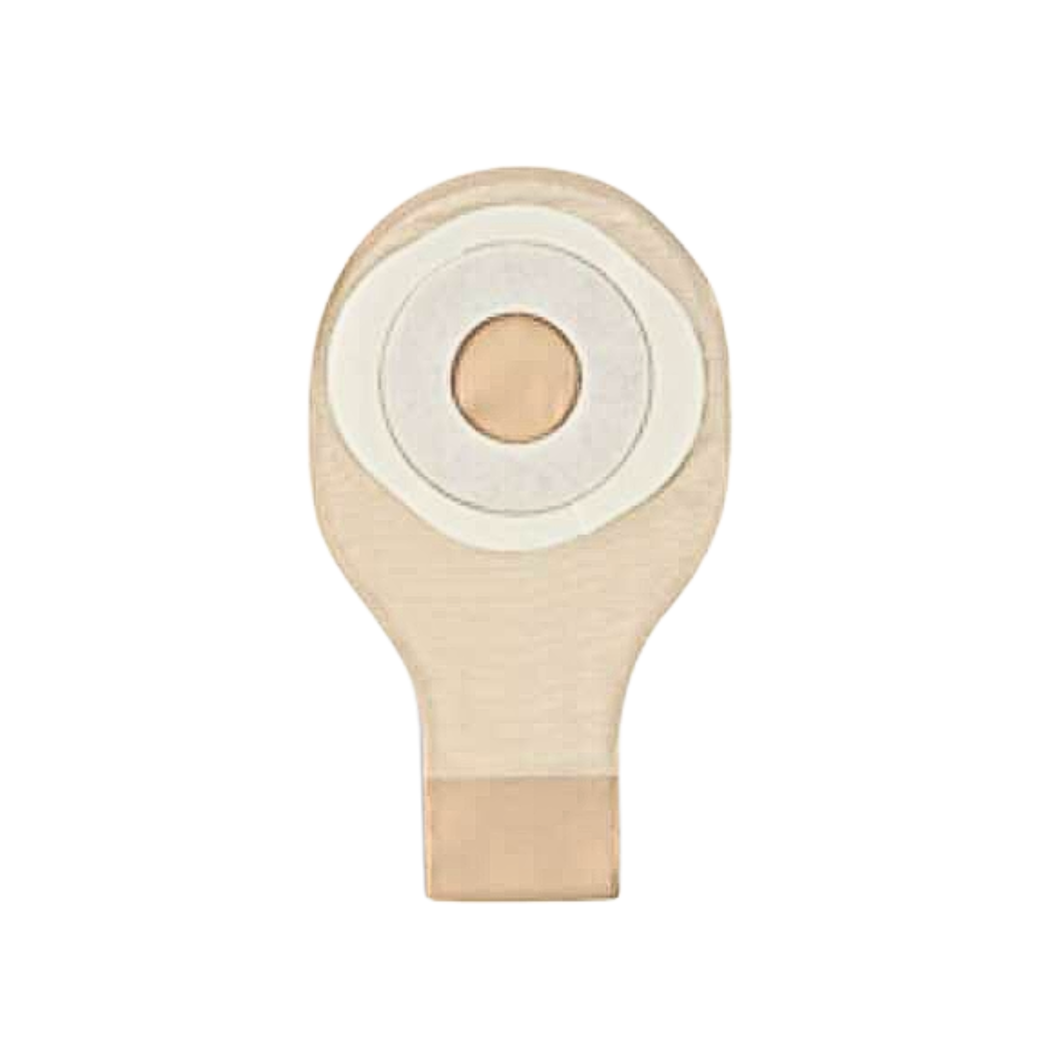 ConvaTec, ActiveLife One-Piece Ostomy Pouch, Pre-Cut Flexible Drainable System, Opaque 10 Inch Length, 19 mm Stoma, 20 Count, Beige