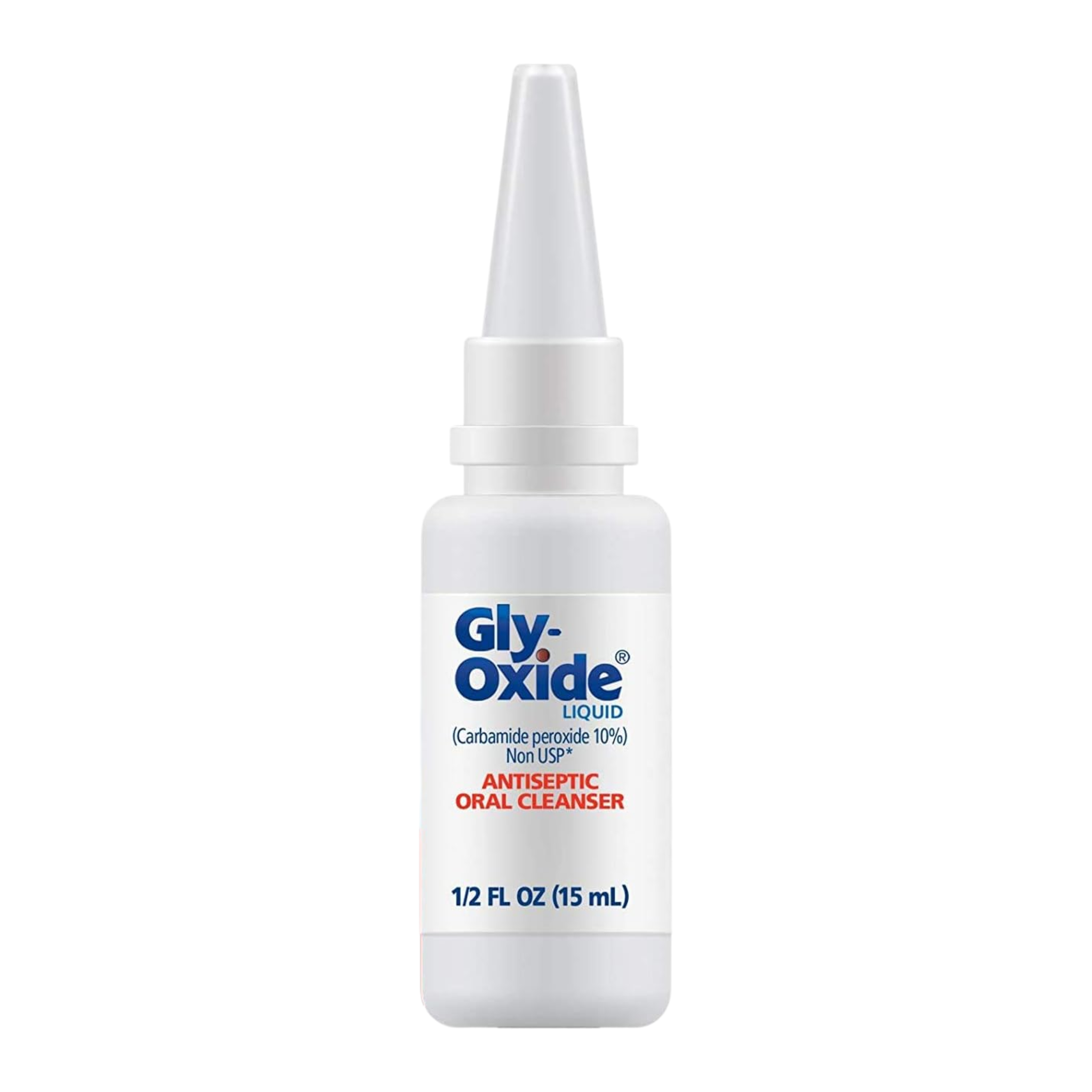 Gly-Oxide, Liquid Antiseptic Oral Cleanser for Soothing and Cleaning, 0.5 FL OZ