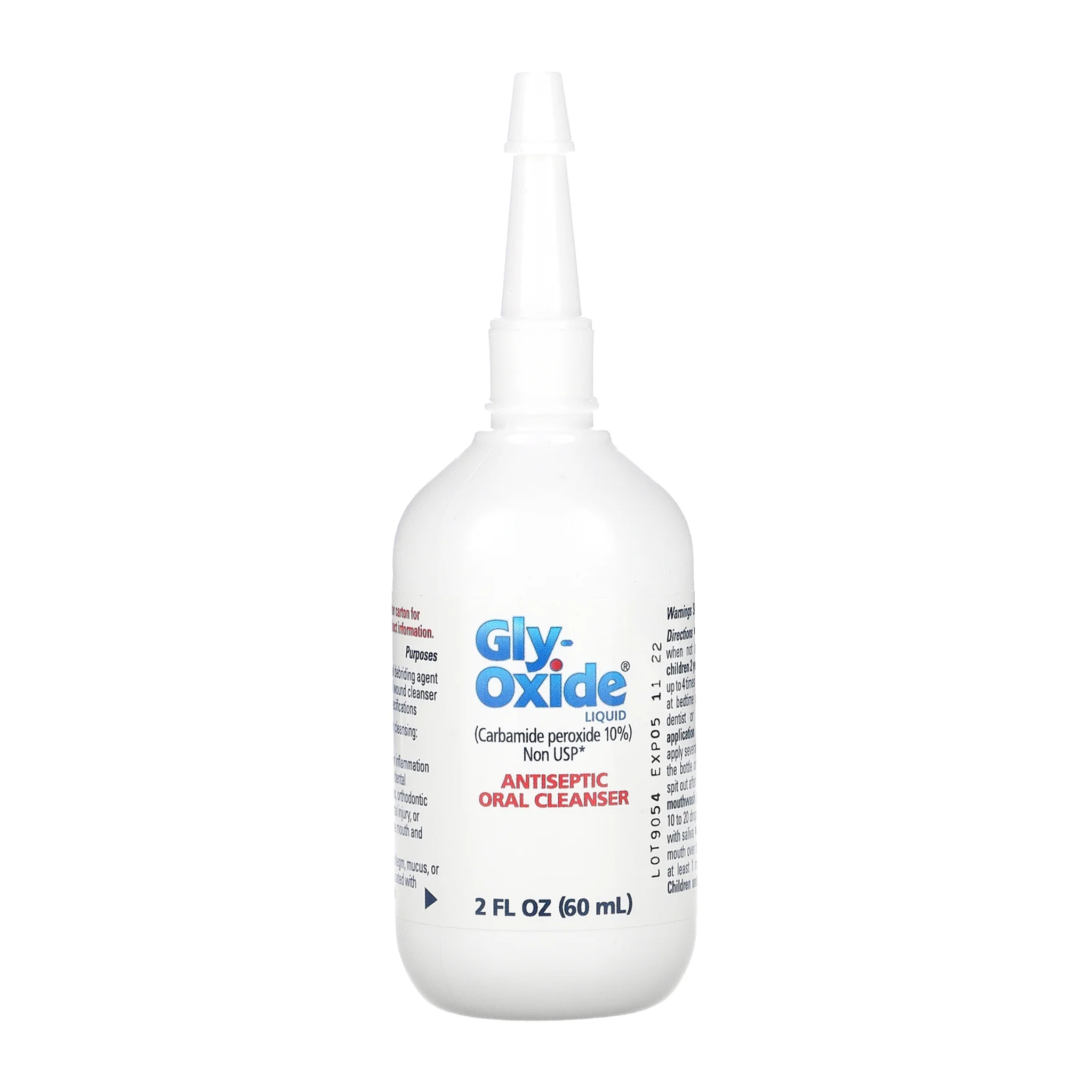 Gly-Oxide, Liquid Antiseptic Oral Cleanser for Soothing and Cleaning, 2 FL OZ