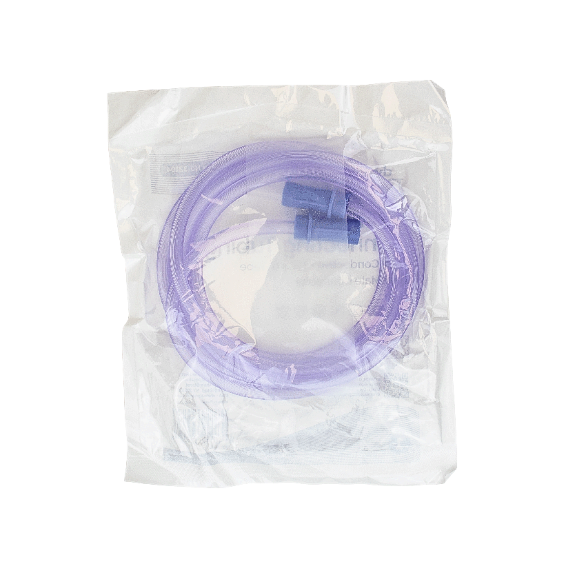 Dynarex, Resp-O2™ Suction Tubing, Non-Conductive Plastic, Sterile, Clear, 3/16 Inch I.D., 6 Foot Length, 50 Count
