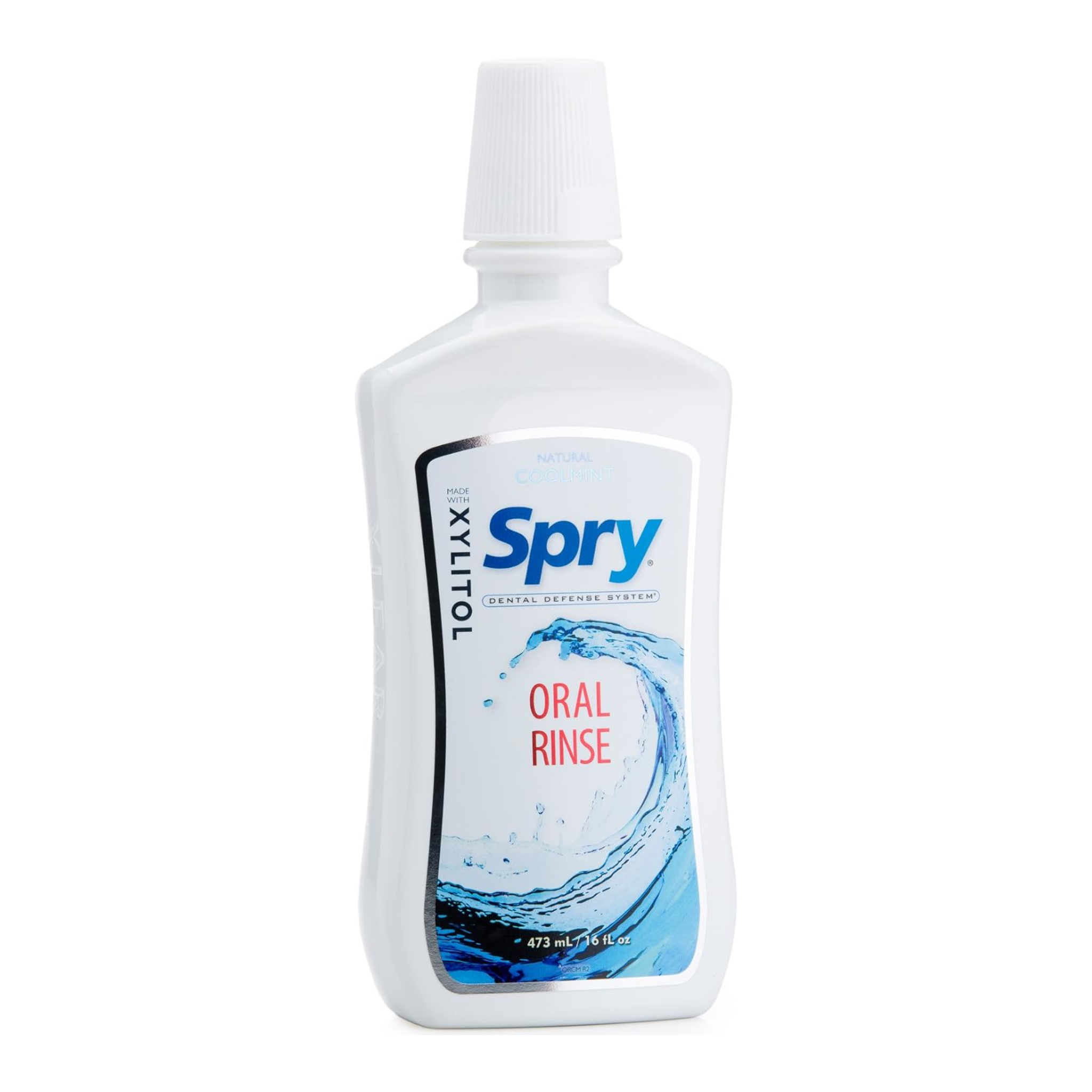 Xlear, Spry Oral Rinse, Natural Coolmint Flavor for Fresh Breath and Oral Health, 16 fl oz (473 mL)