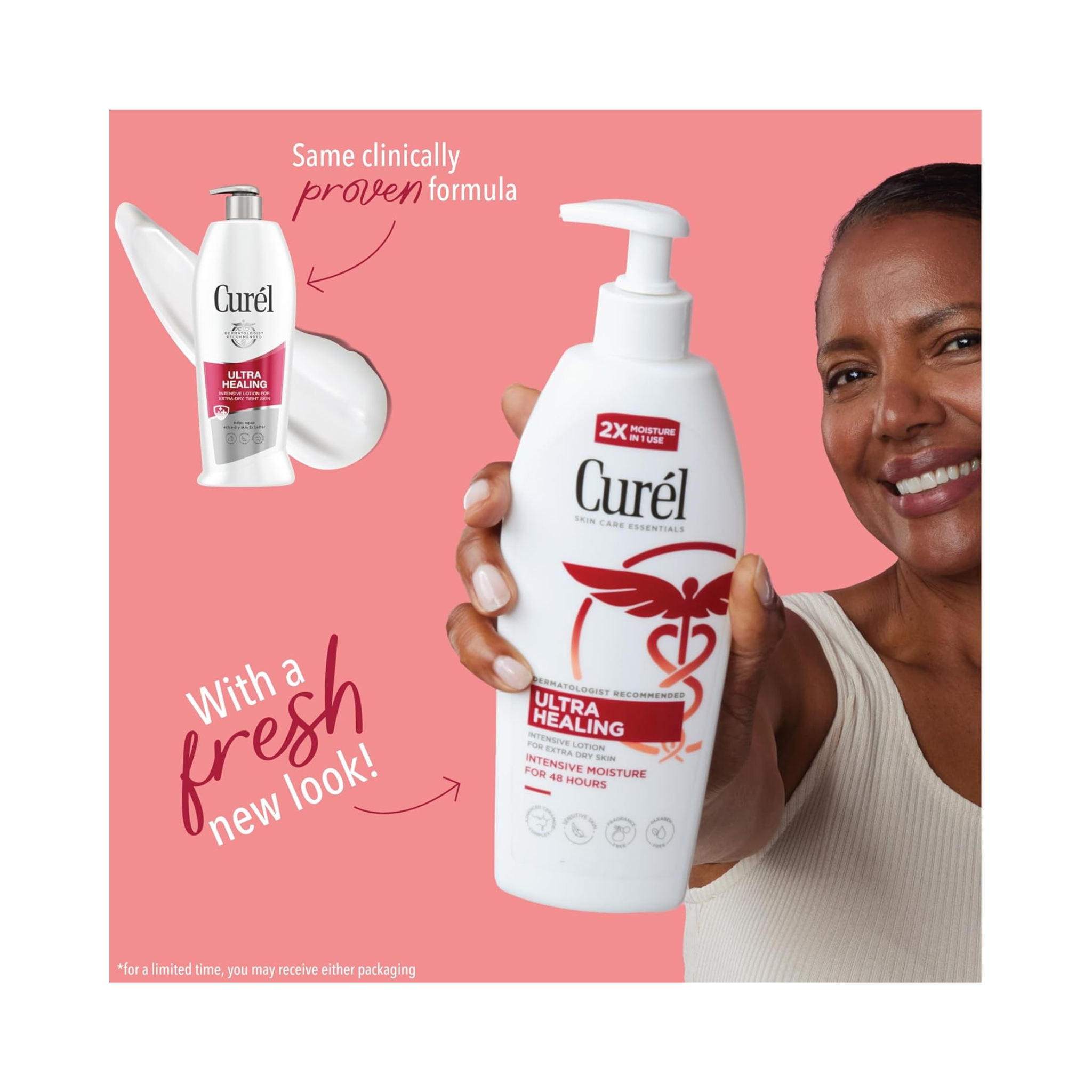 Curél®, Ultra Healing Intensive Lotion, Fragrance-Free, Extra-Dry & Sensitive Skin, 13 oz - Pharmaful