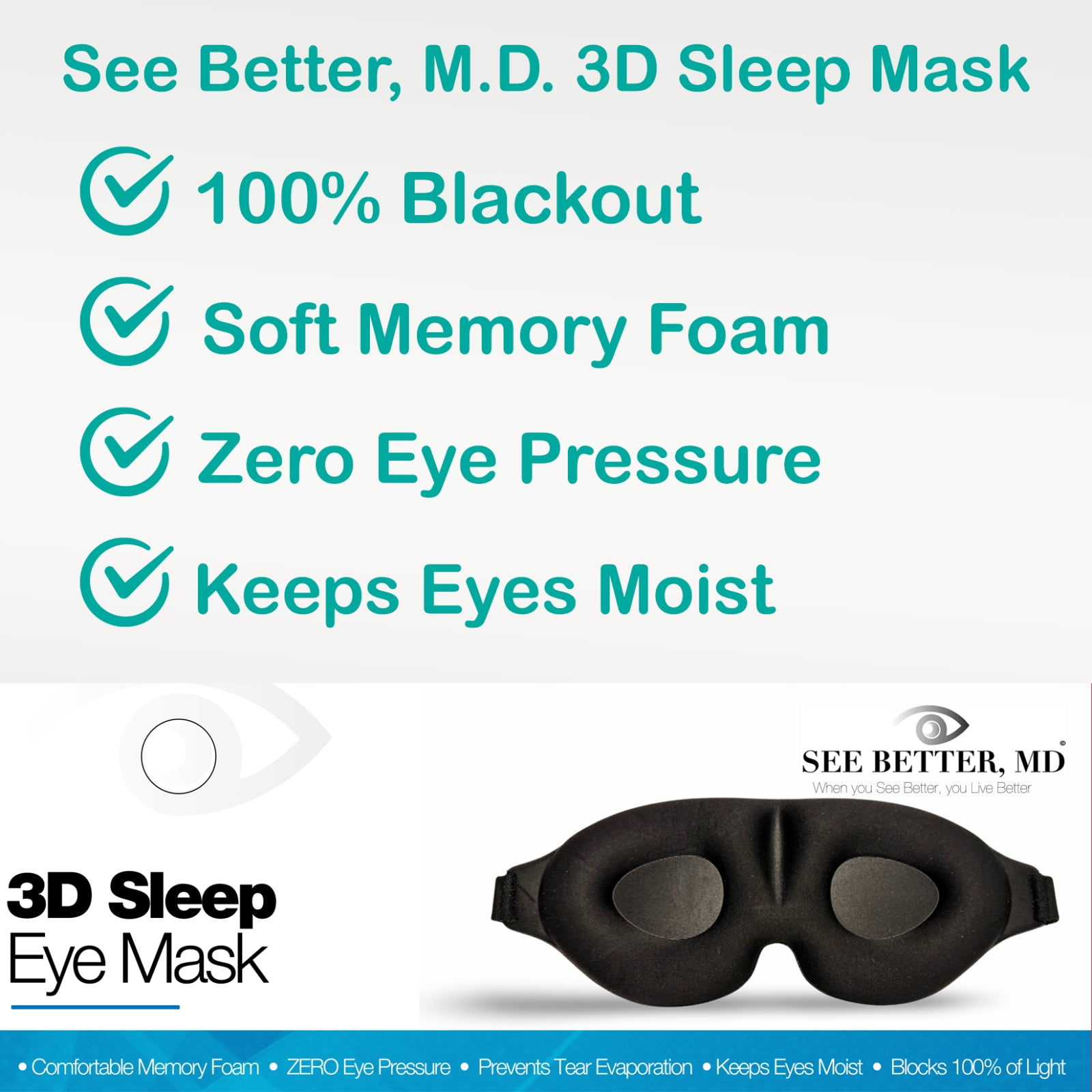 3D Luxury Sleep Mask - Pharmaful