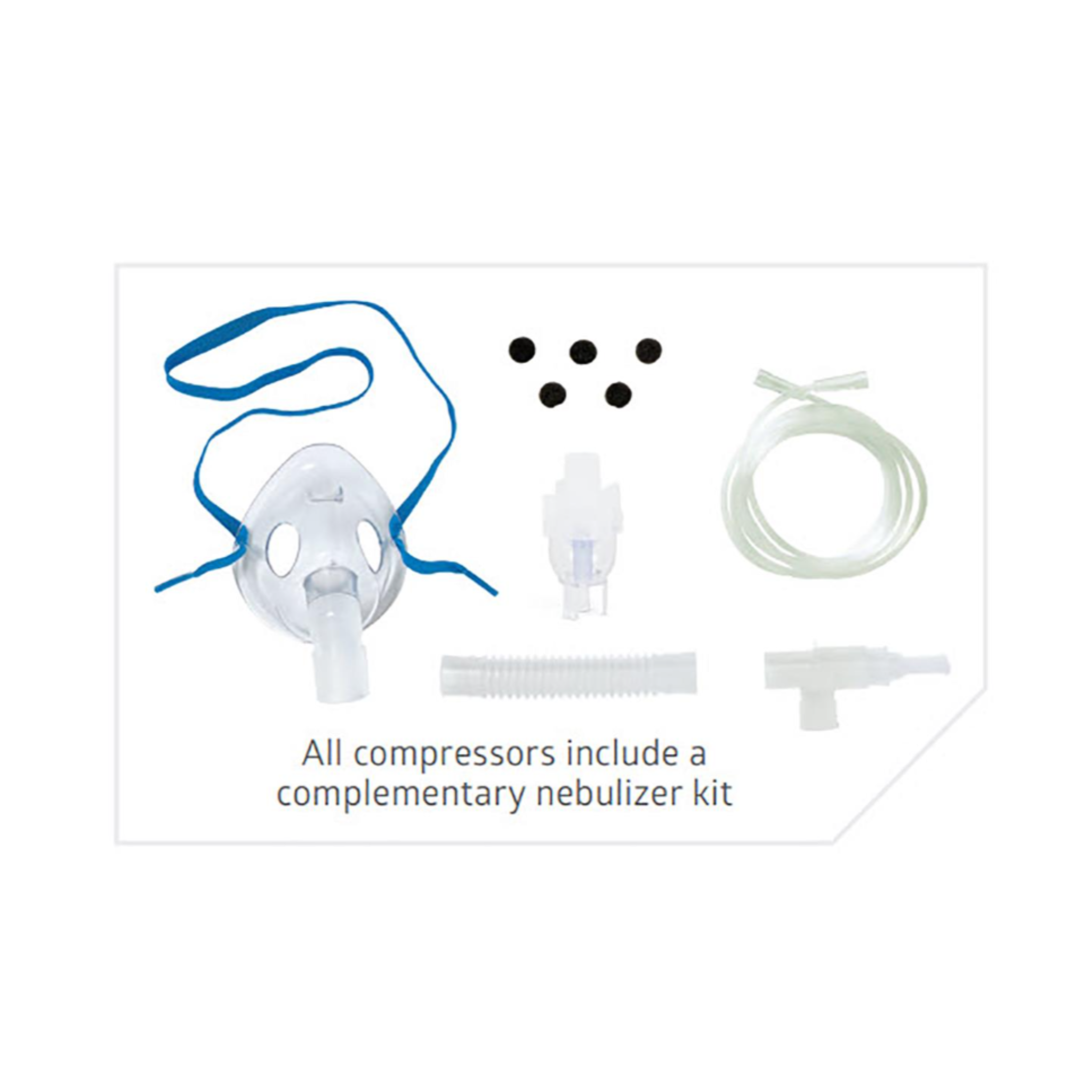 Medline, Pediatric Aeromist Buddies Nebulizer Compressor, Puppy Character Design, Small Volume Medication Delivery, 1 Count