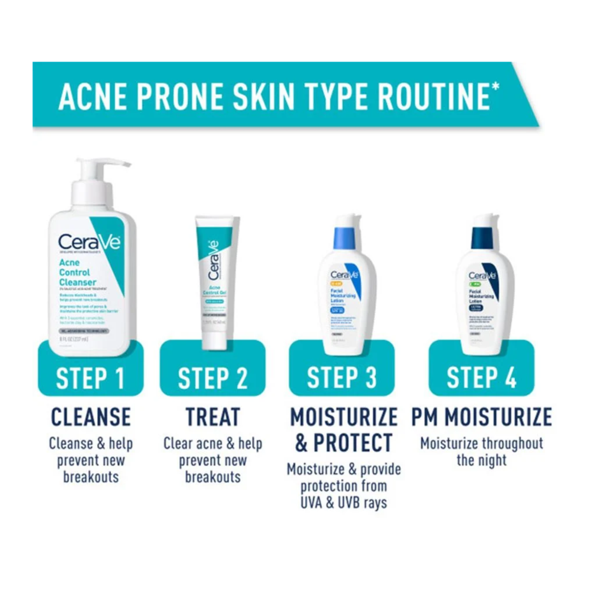 CeraVe, Acne Face Wash with Salicylic Acid and Purifying Clay for Oily Skin, 8 fl oz