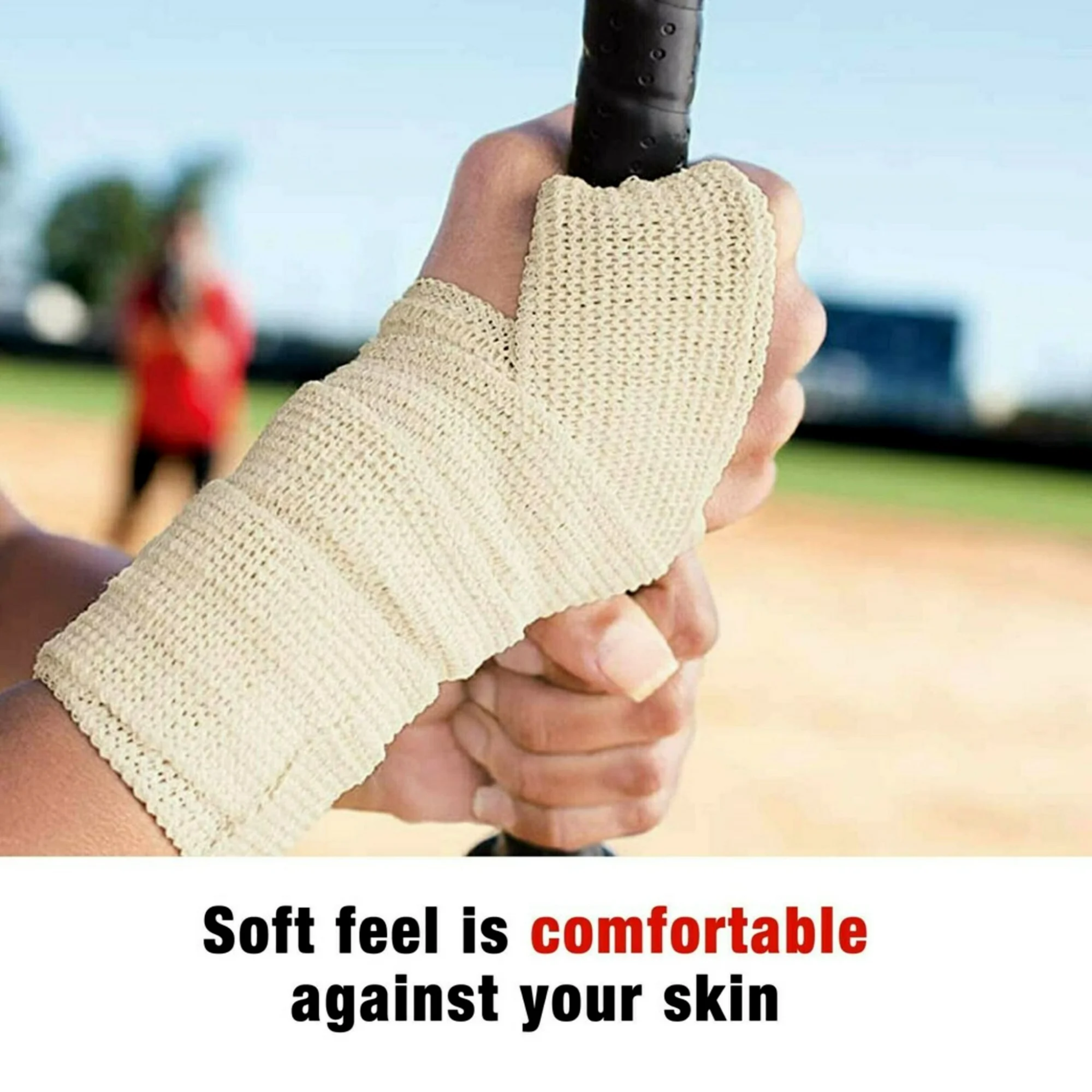 ACE, Self-Adhering Bandage, Durable and Stretchable Support for Wrapping and Securing, 4 Inches