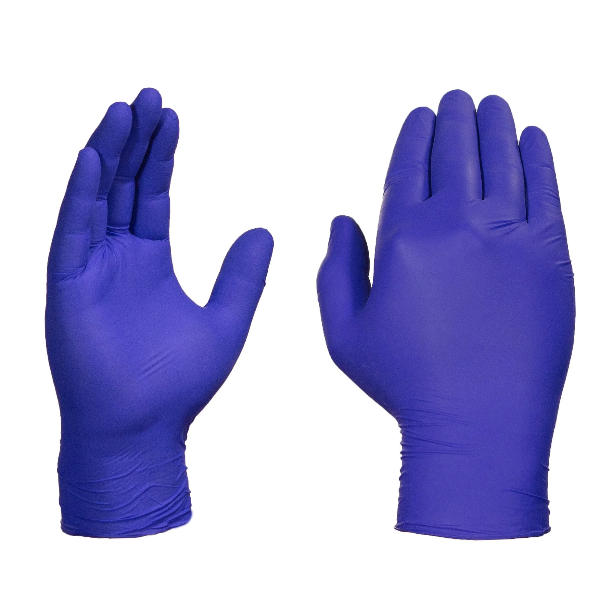 AMMEX, Indigo Nitrile Disposable Exam Gloves, Durable and Flexible Protection for Medical and Industrial Use, 3 Mil, Small, 100 Count - Pharmaful
