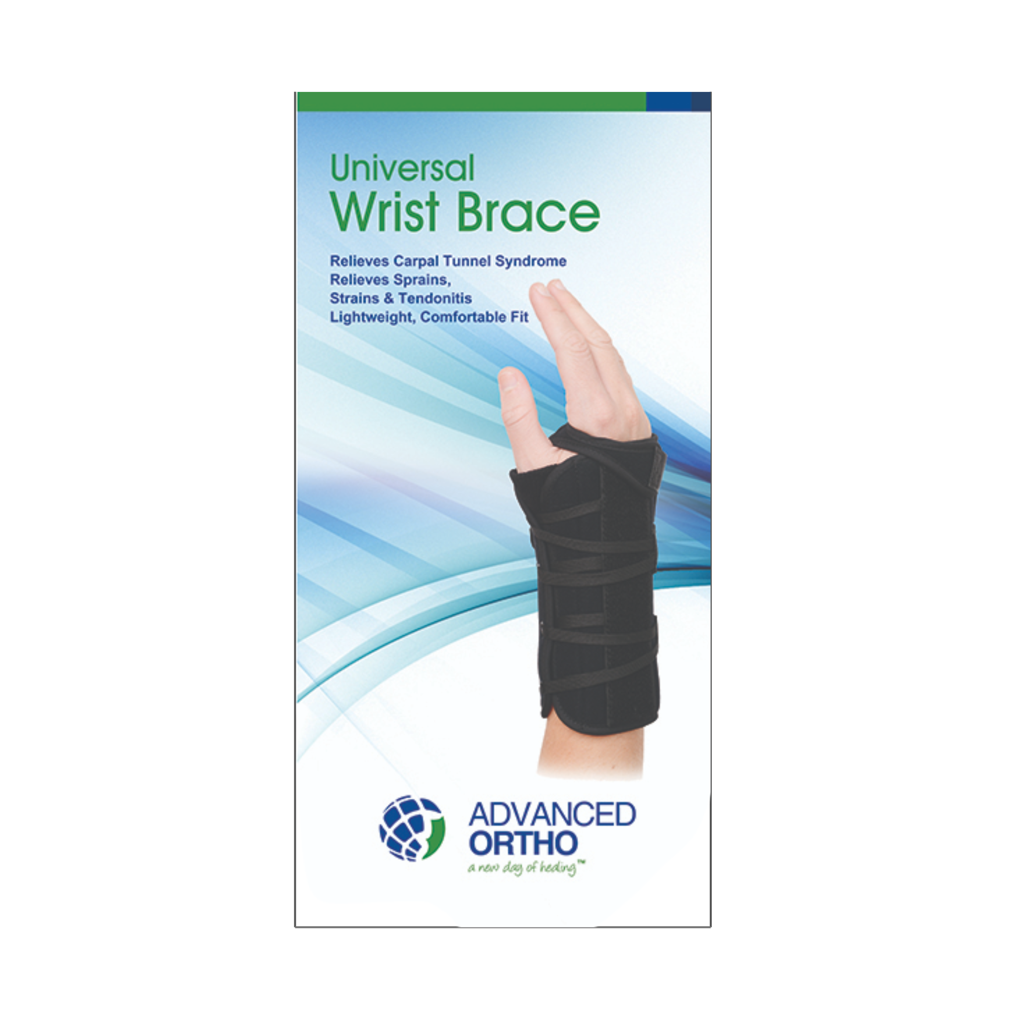 Advanced Orthopaedics, Advanced Premium Wrist Brace, Left, Extra Large, Adjustable Support for Stability & Comfort