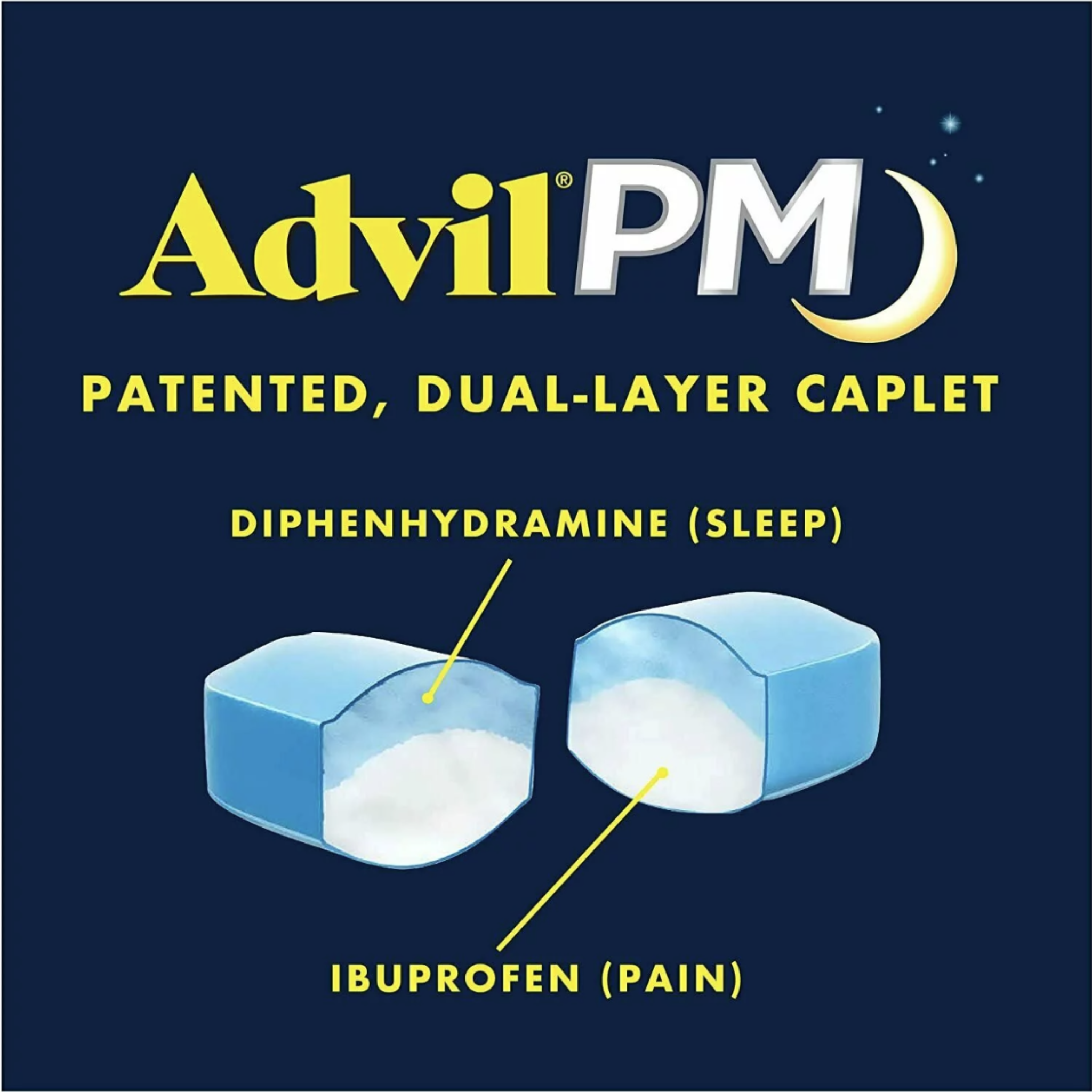 Advil PM, Coated Caplets, 80 count