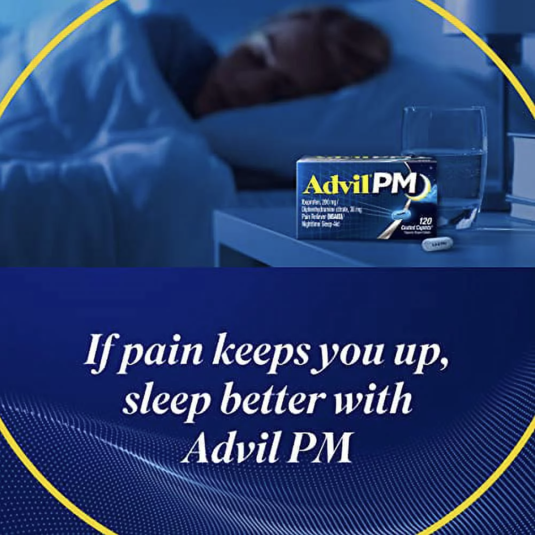 Advil PM, coated caplets, 40 count