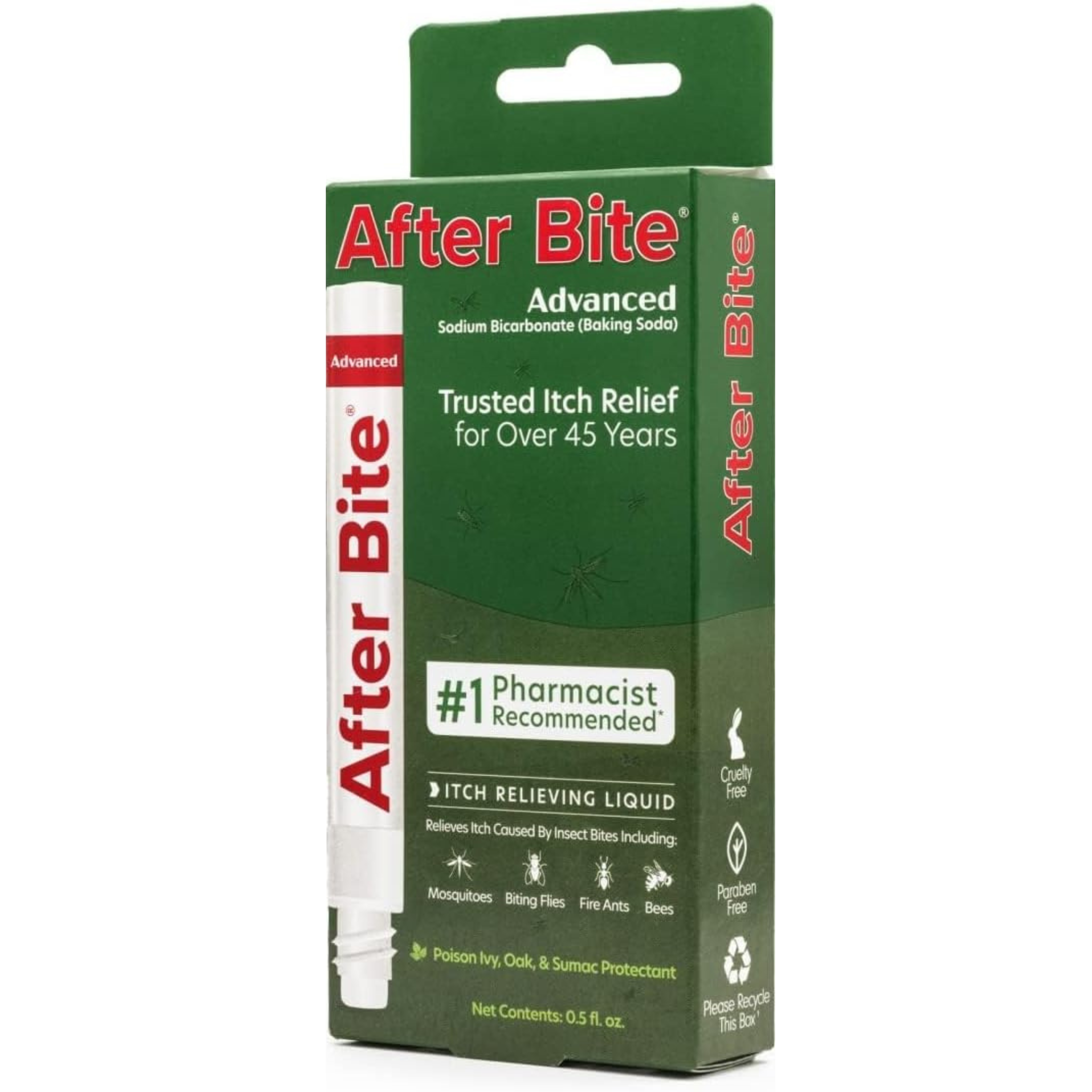 After Bite, The Itch Eraser, Fast and Soothing Relief from Insect Bites & Stings, .5 fl oz - Pharmaful