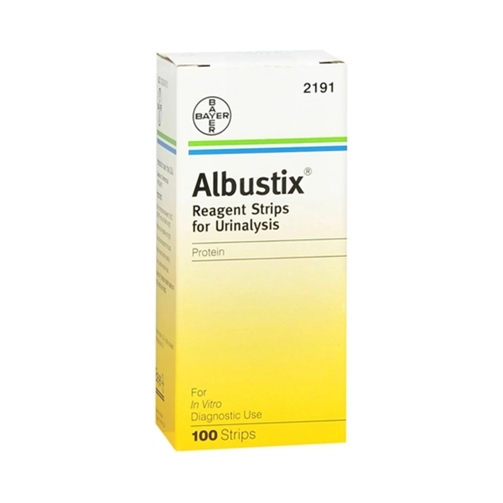 Albustix Reagent Strips for Urinalysis – 100 Count