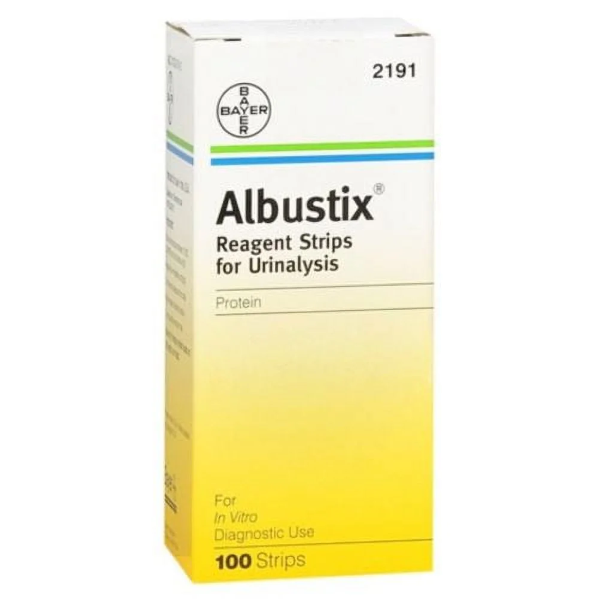 Albustix Reagent Strips for Urinalysis – 100 Count