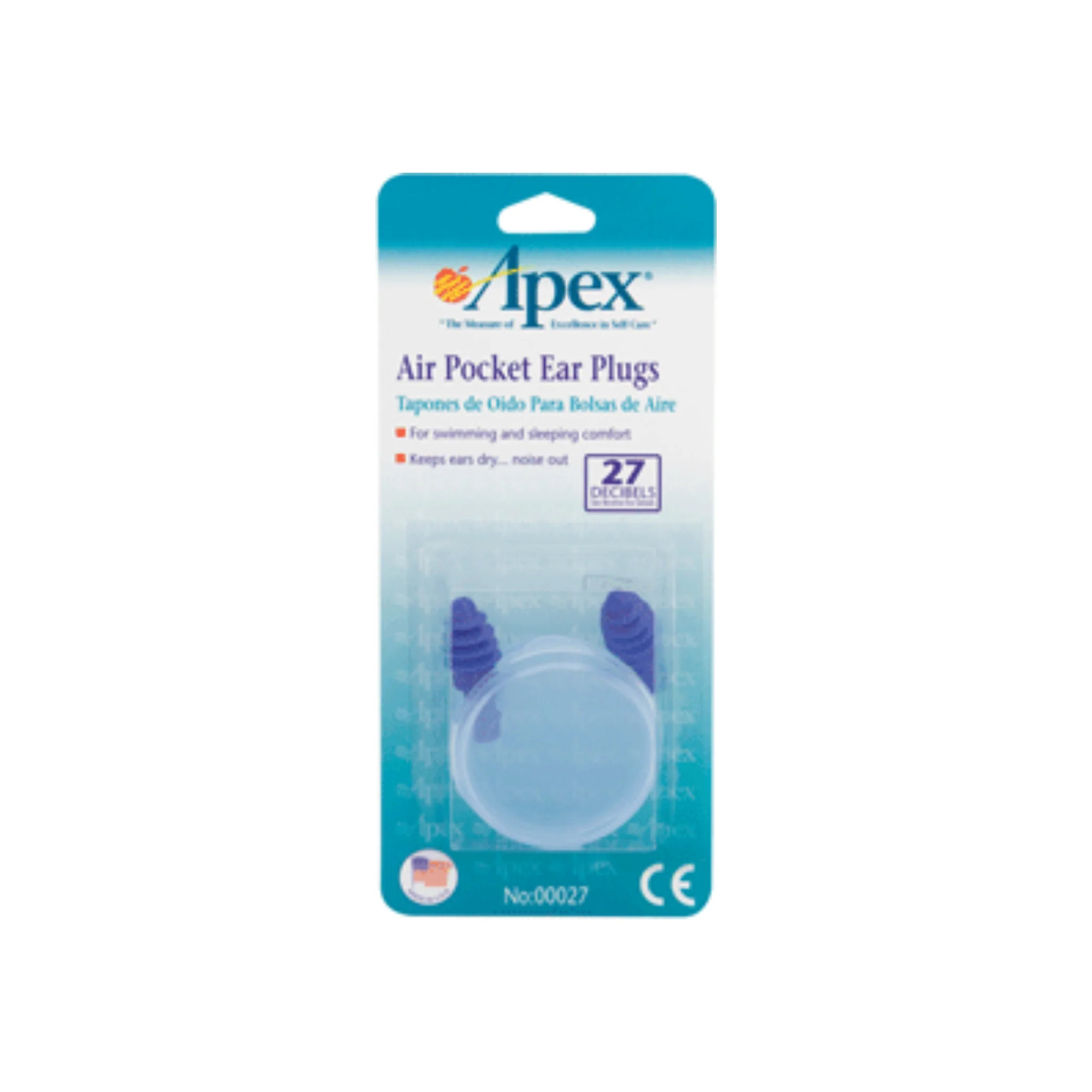 Apex Air Pocket Ear Plugs - 1 Pair