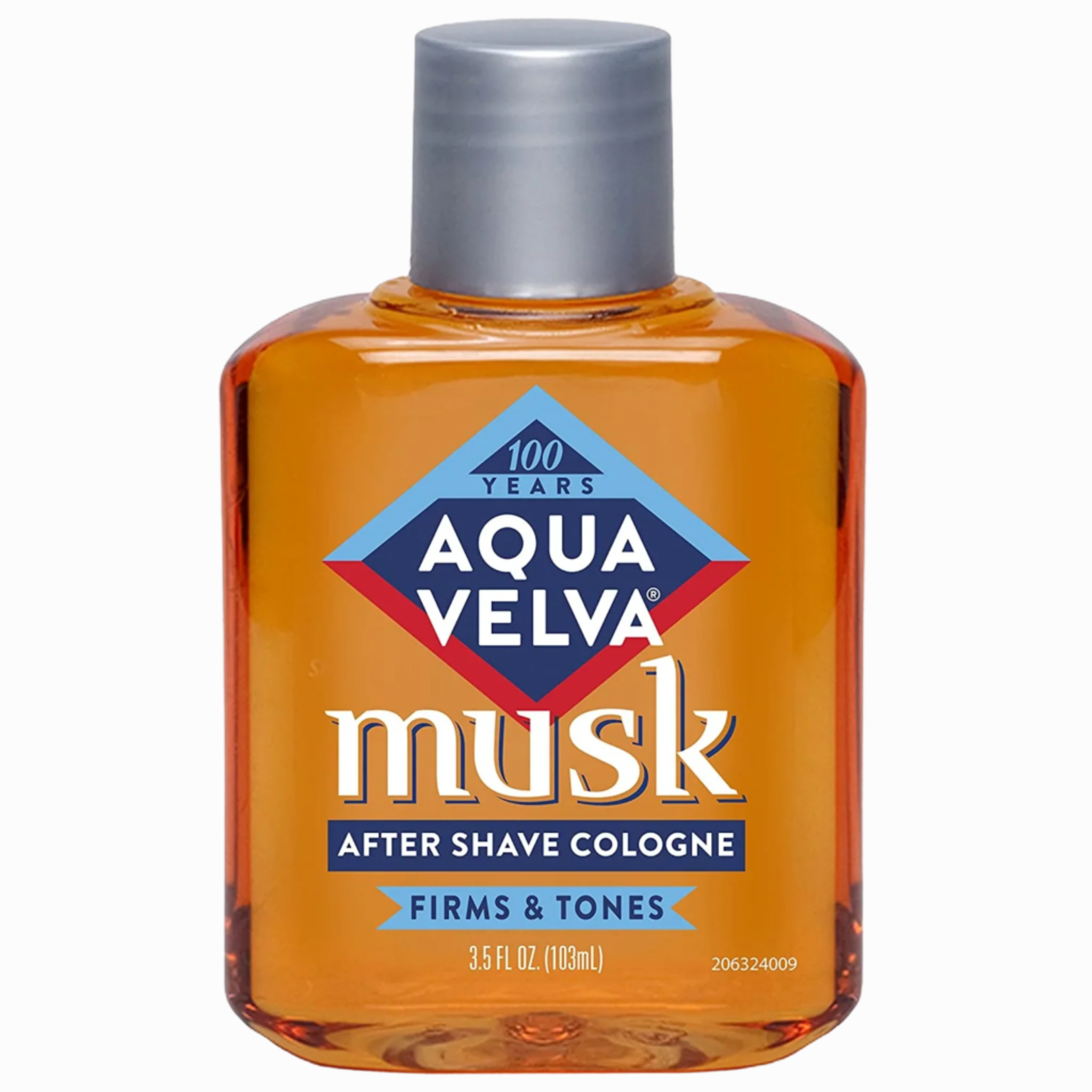 Aqua Velva, Musk After Shave, Warm and Masculine Scent with Soothing Post-Shave Care, 3.5 oz