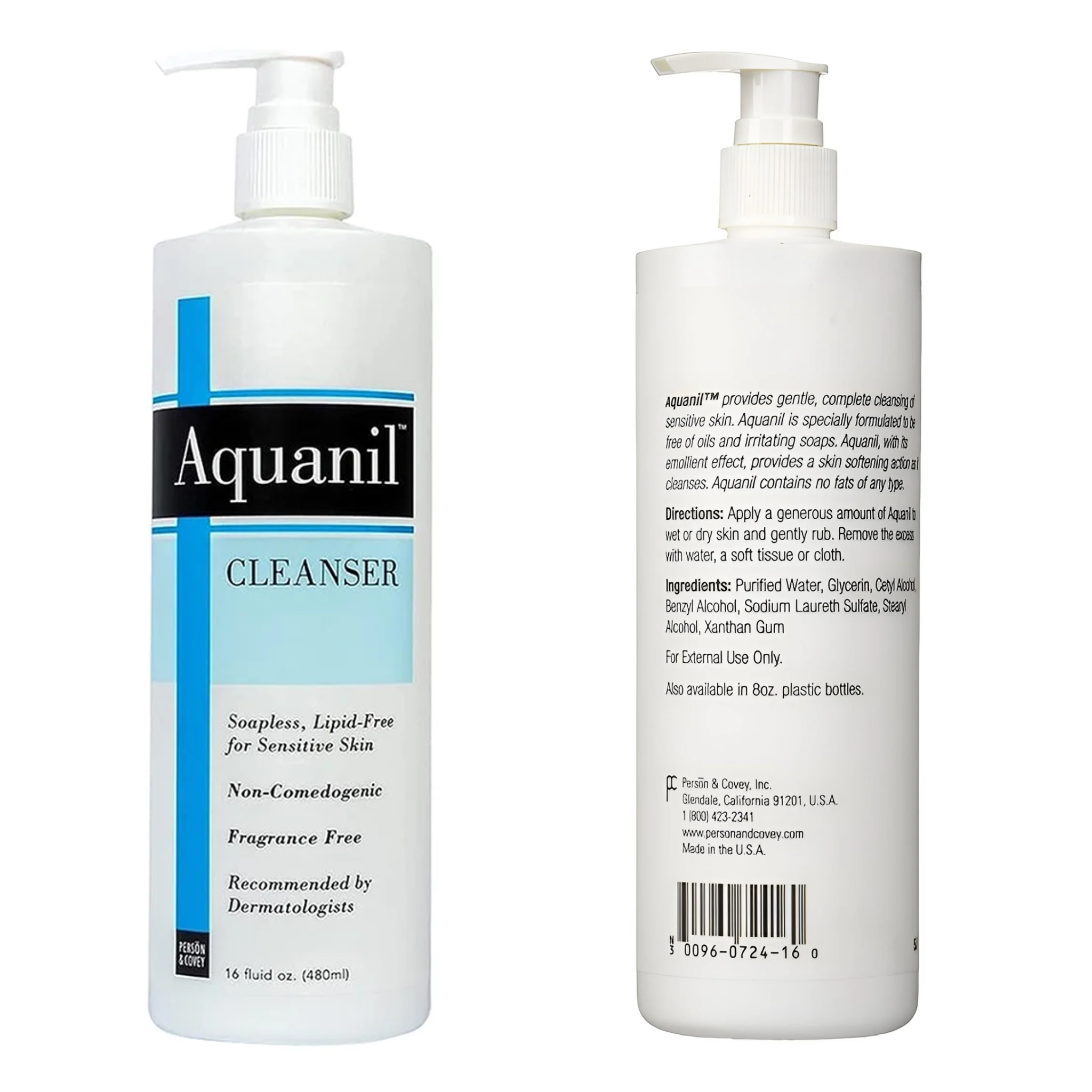 Aquanil, Facial Cleanser, Hydrating Face Wash for All Skin Types - Pharmaful