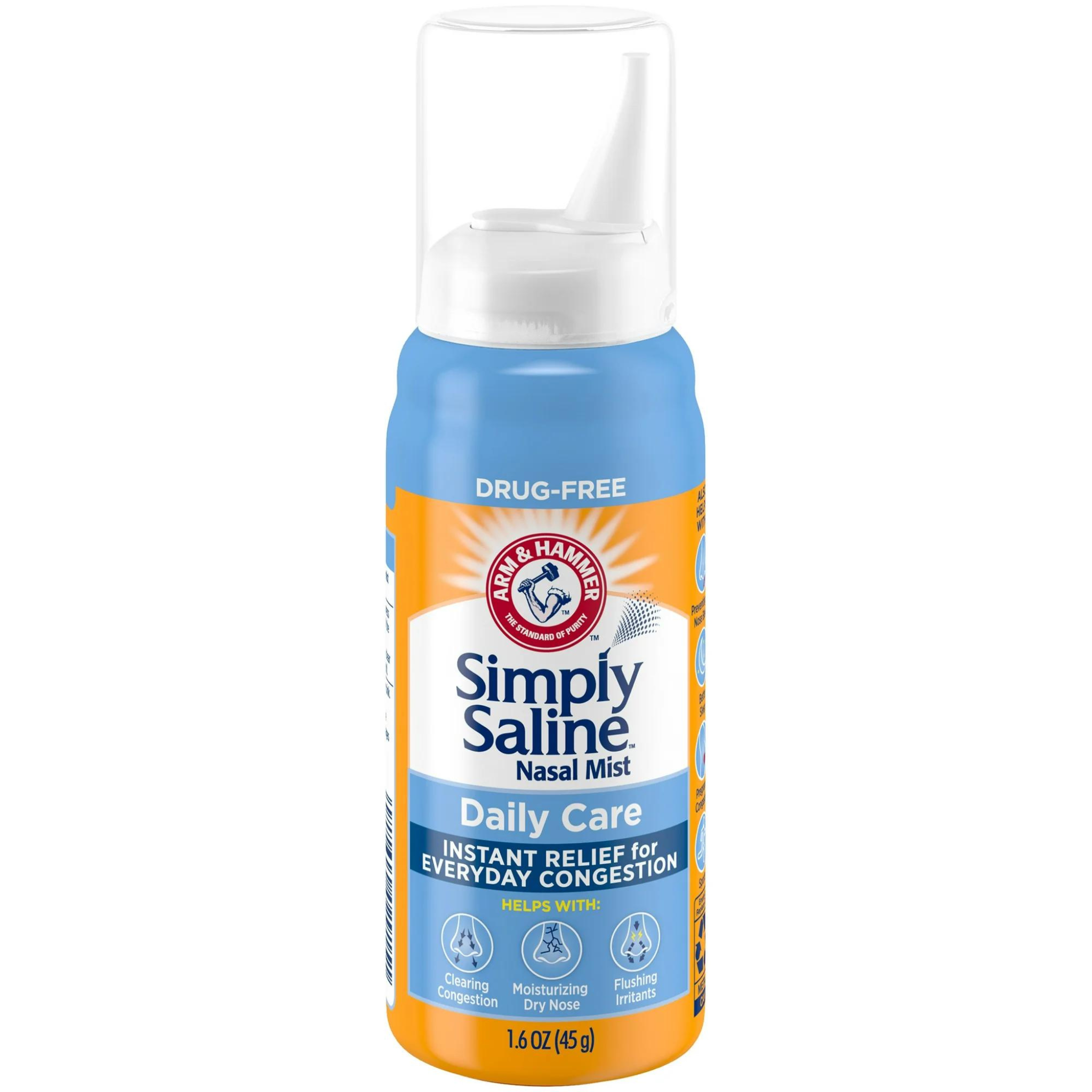 Arm & Hammer Simply Saline Nasal Care Daily Mist 1.6oz